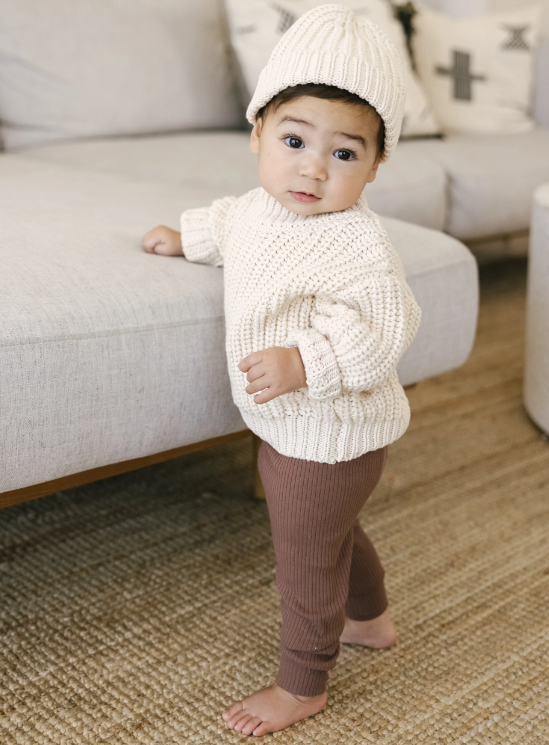 Chunky Knit Sweater | Natural