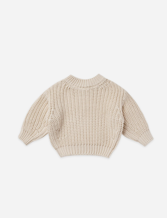 Chunky Knit Sweater | Natural