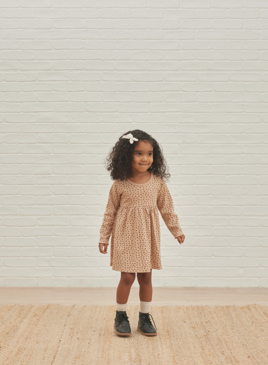 Long Sleeve Jersey Dress | Ditsy Bloom