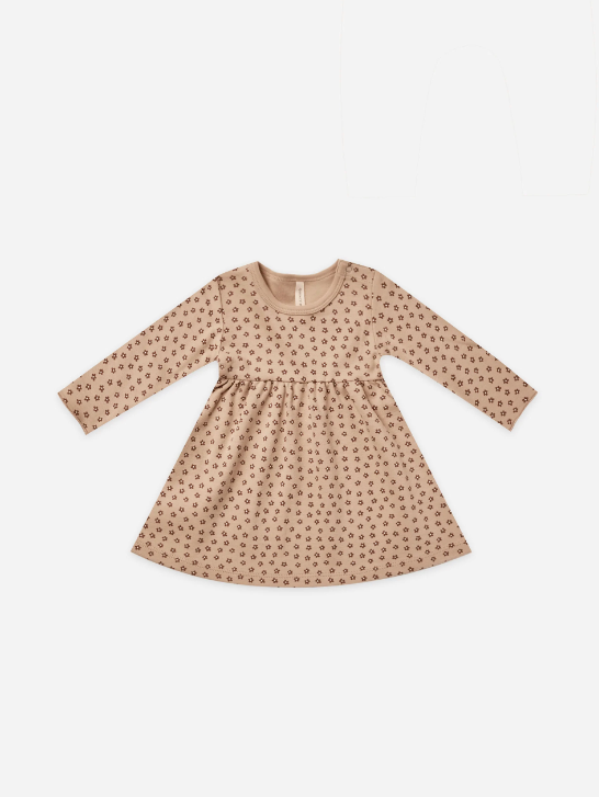 Long Sleeve Jersey Dress | Ditsy Bloom