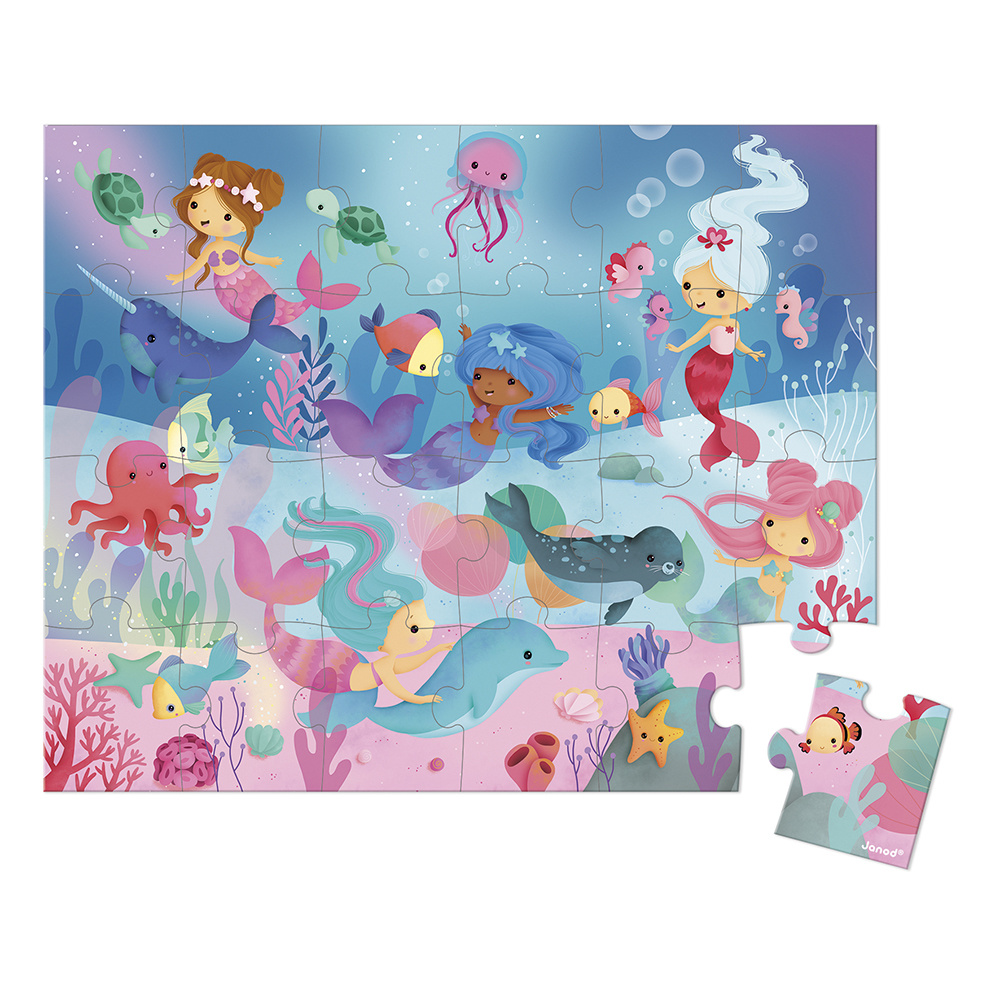 Janod Puzzel Zeemeerminnen