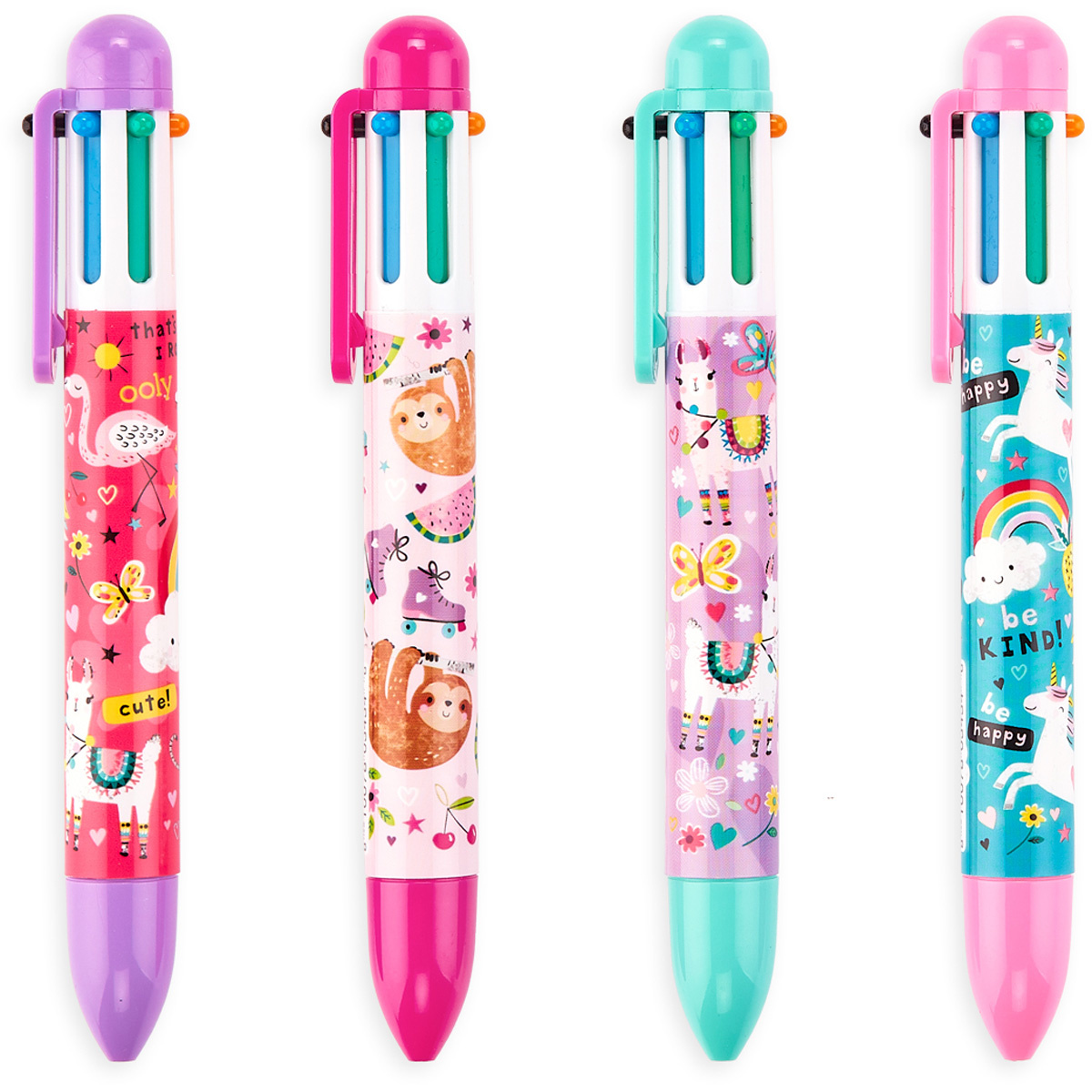Ooly 6 Click Pens Display of 24 Unique
