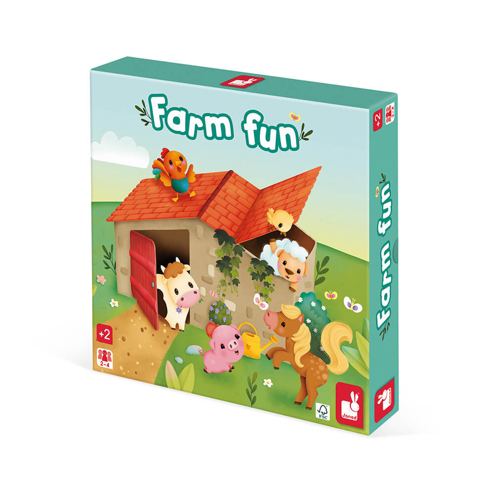 Janod spel - Op de boerderij
