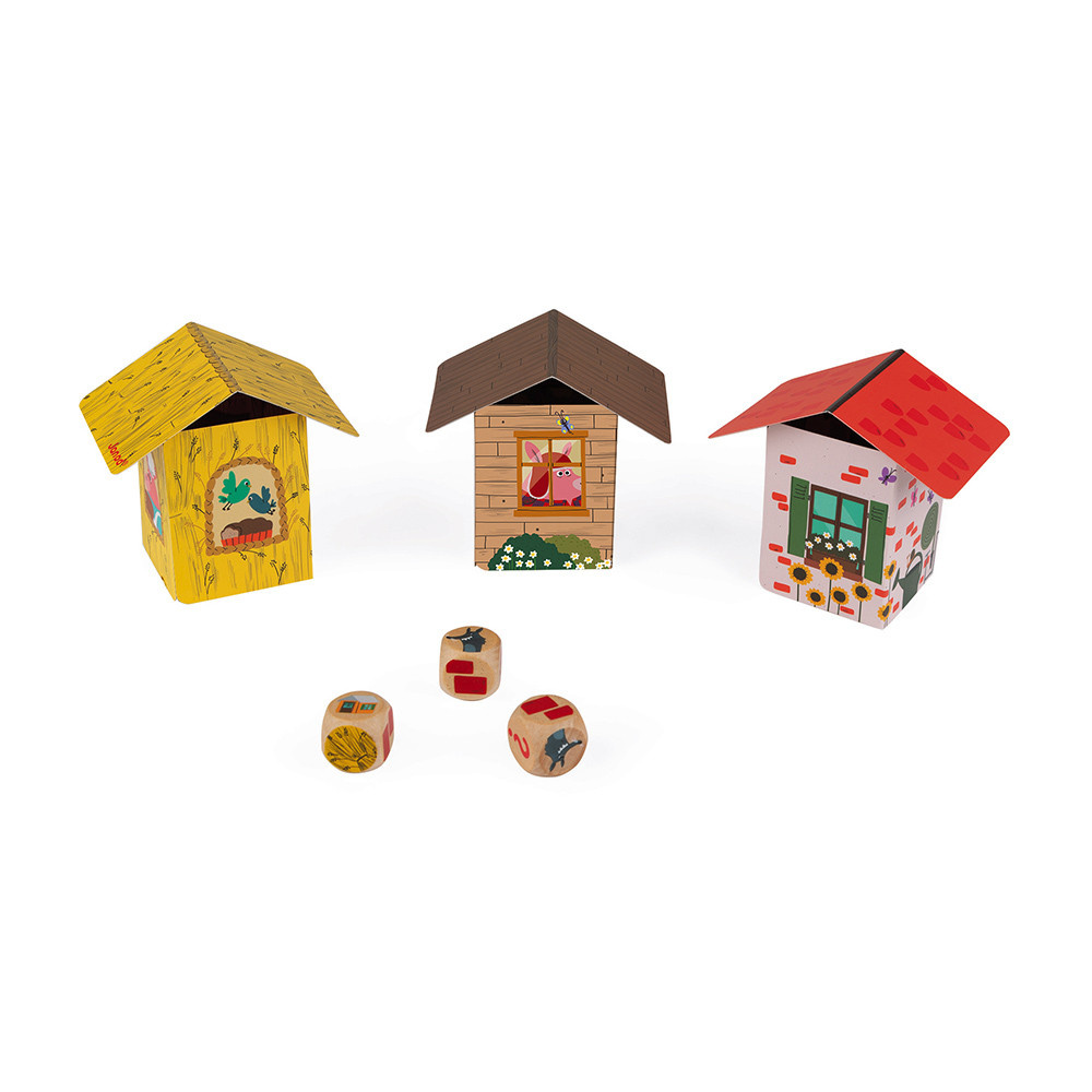 Janod spel - Drie biggetjes