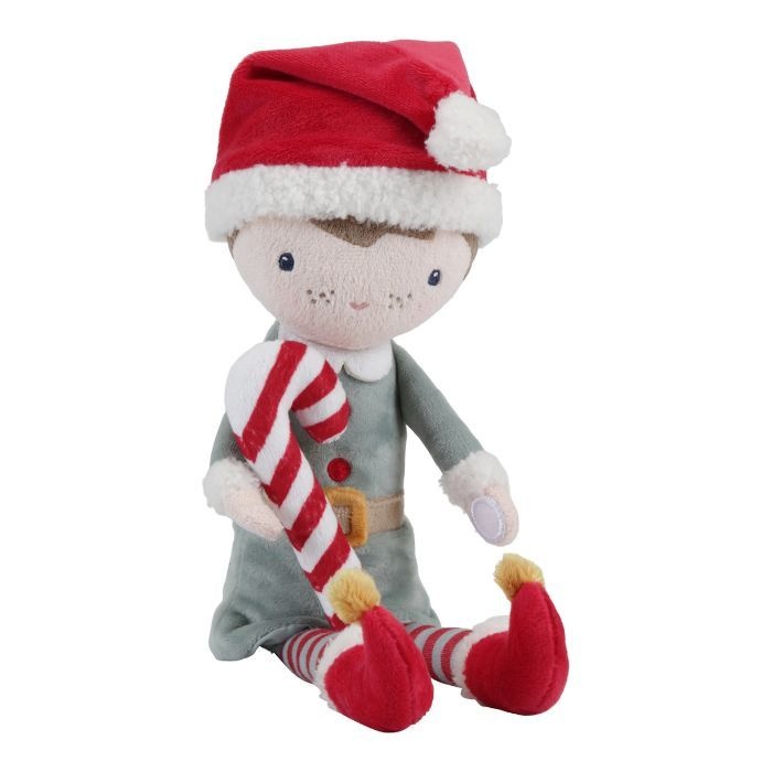 Knuffelpop Kerst Jim 35 cm