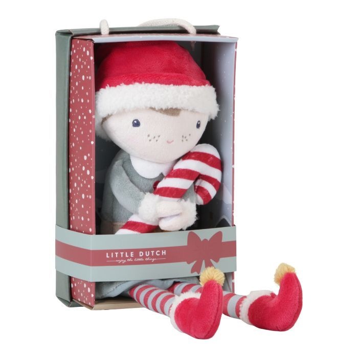 Knuffelpop Kerst Jim 35 cm