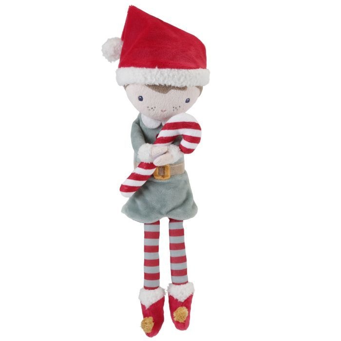 Knuffelpop Kerst Jim 35 cm