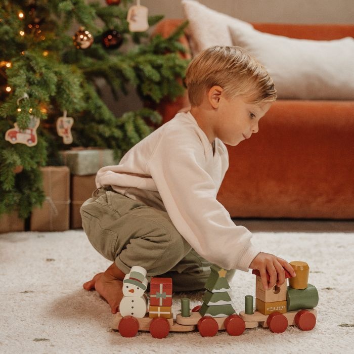 Blokkentrein Kerst FSC