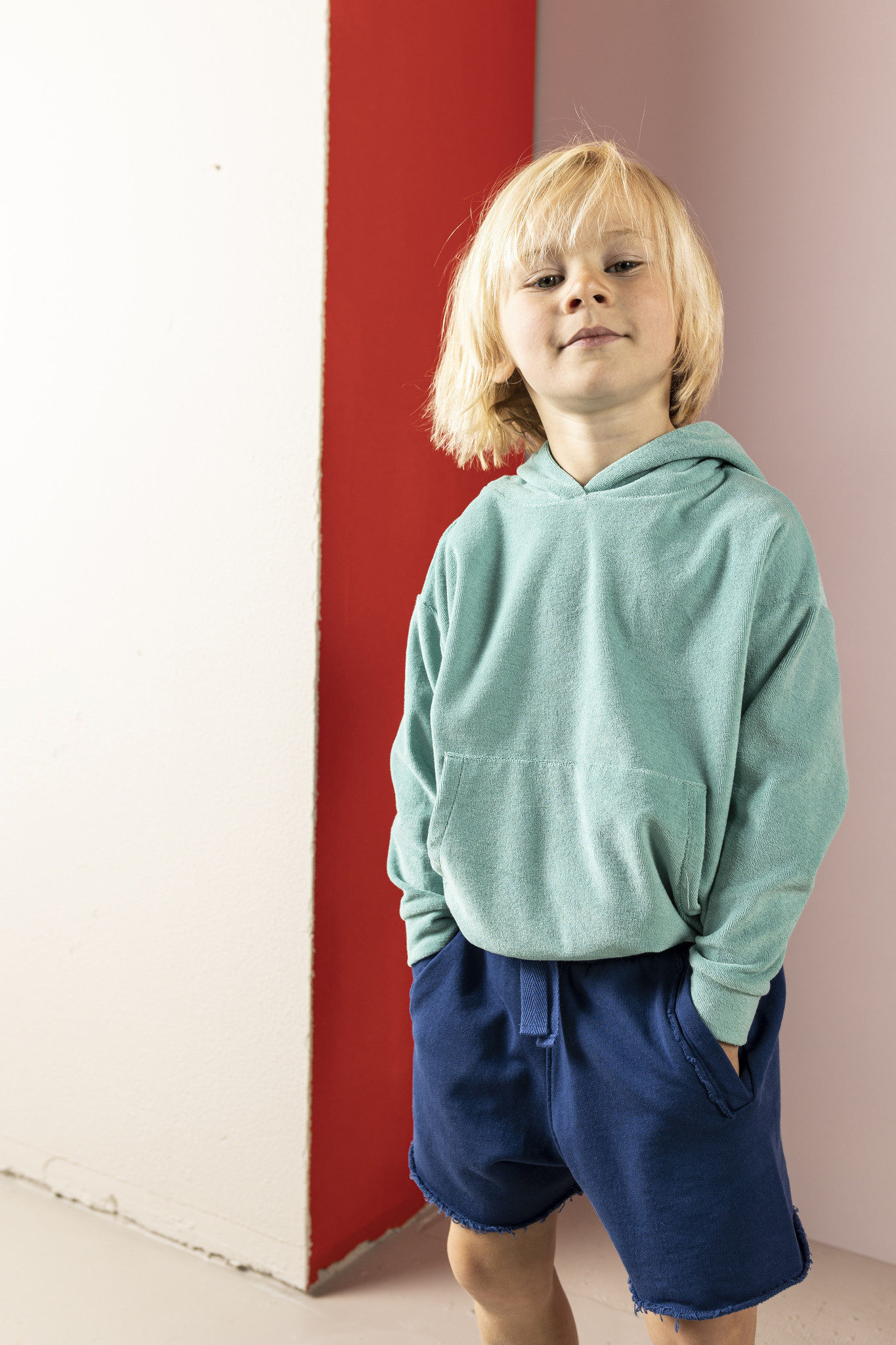 Oversized Short Cobalt Blue
