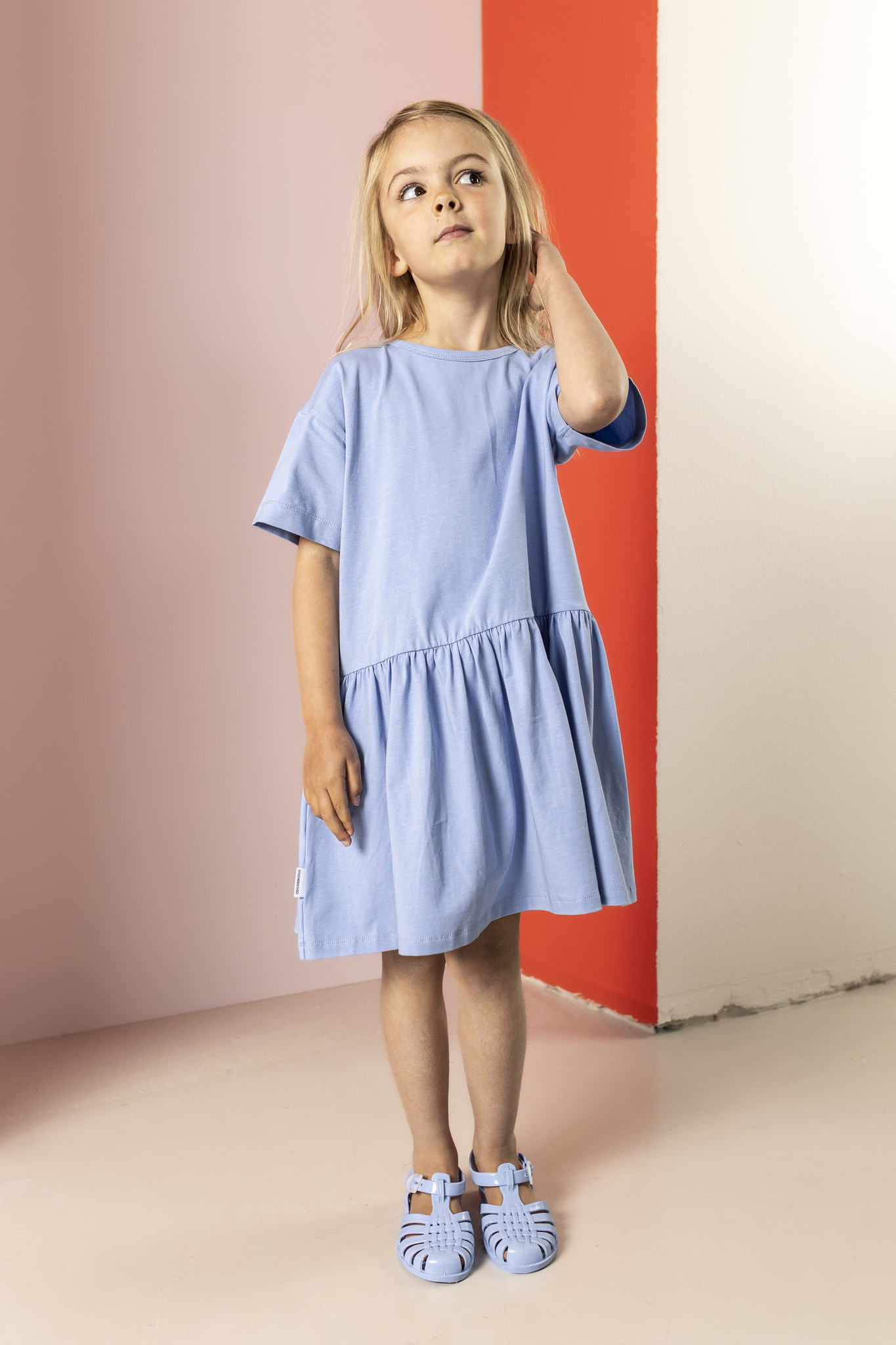 Long Dress Dusty Blue