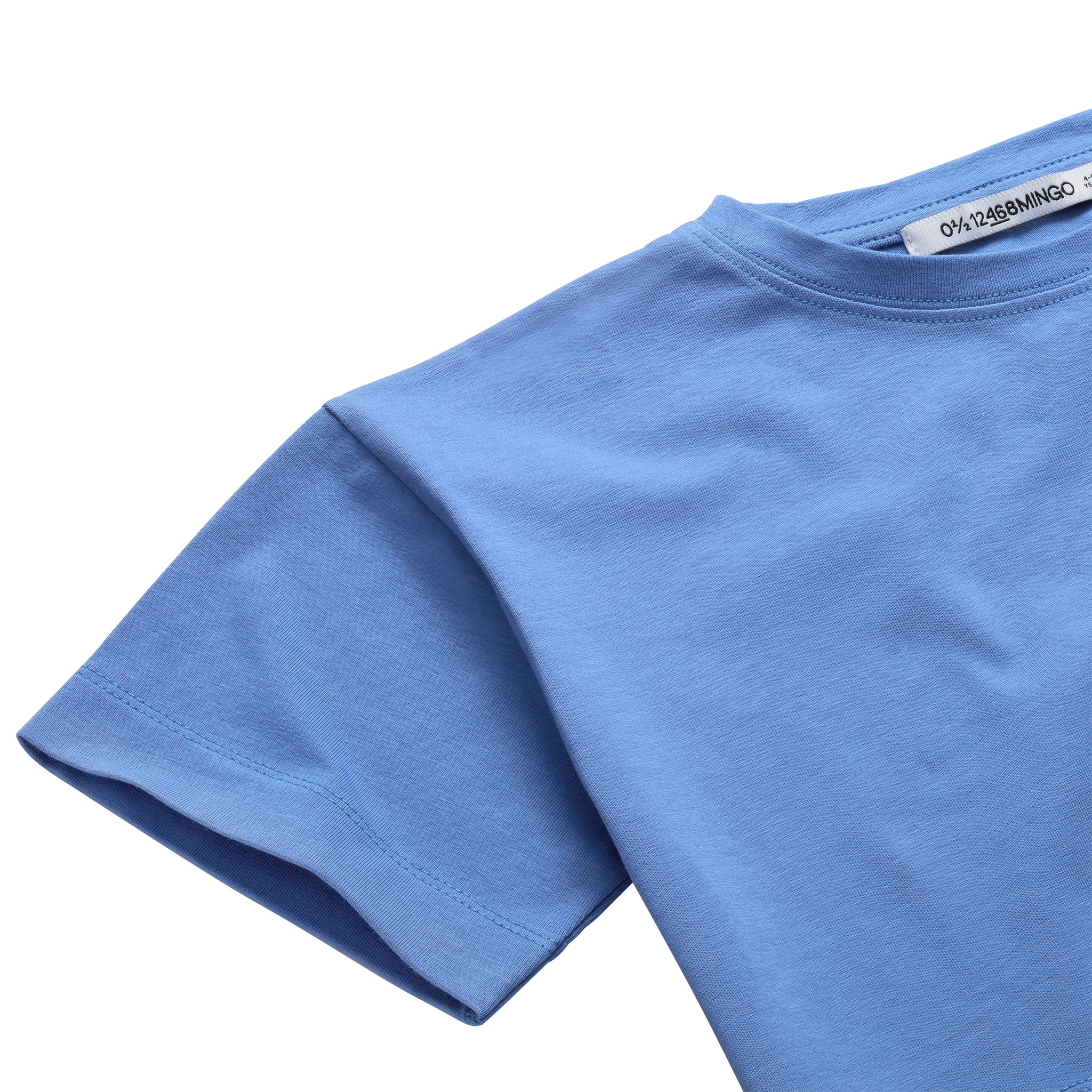 Cropped T-Shirt Baja Blue