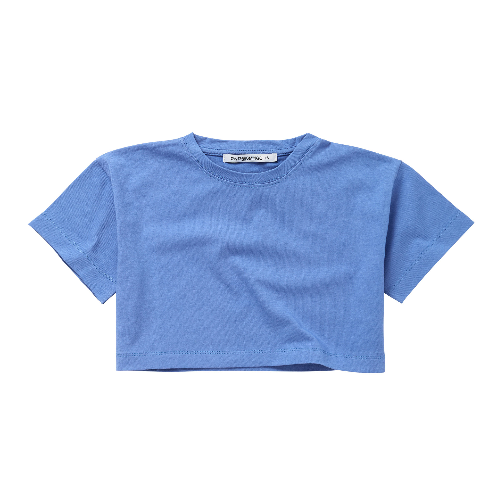 Cropped T-Shirt Baja Blue