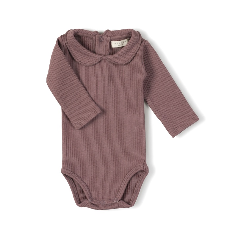 Collar Romper Mauve