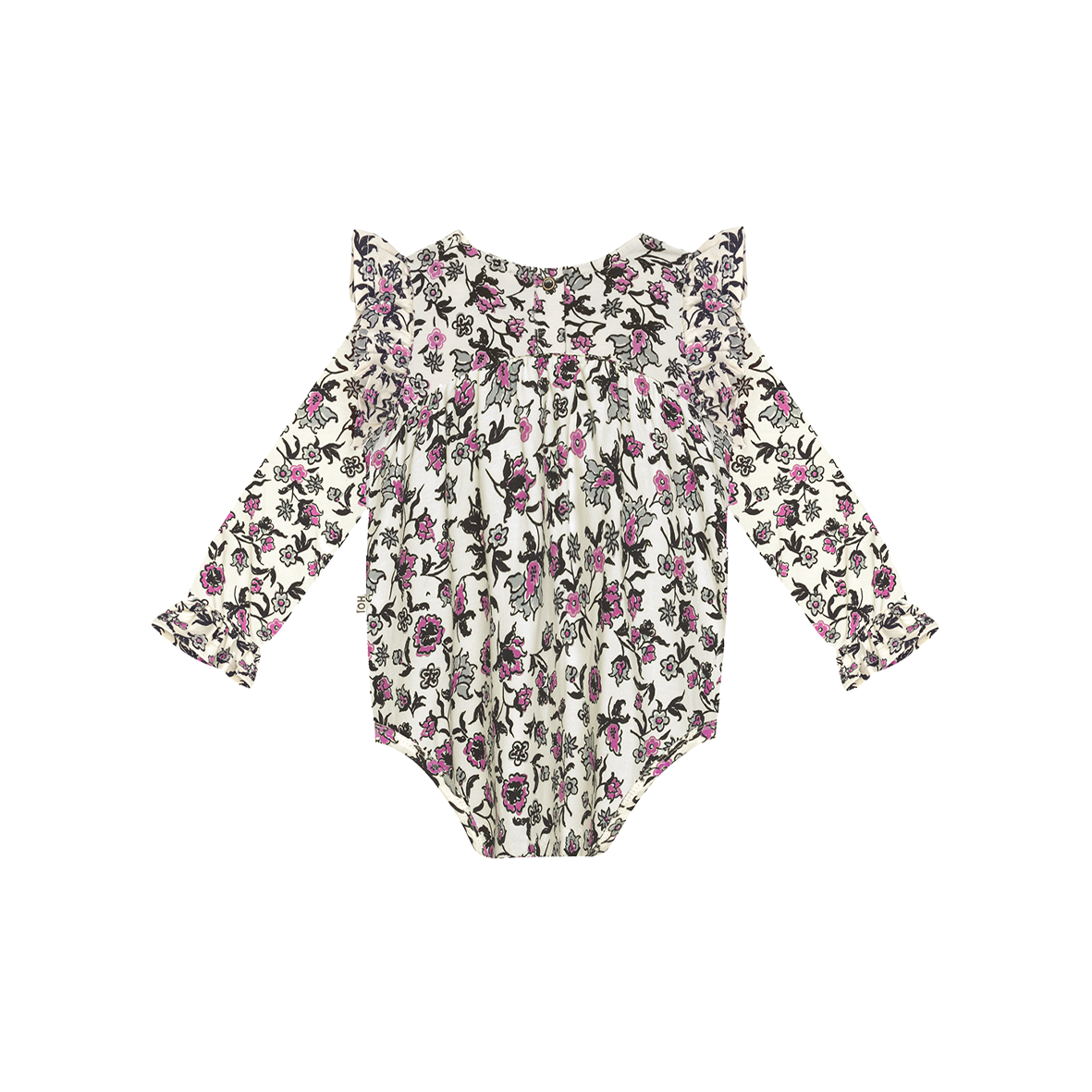Girls Rompersuit (LS) Very Berry Flower