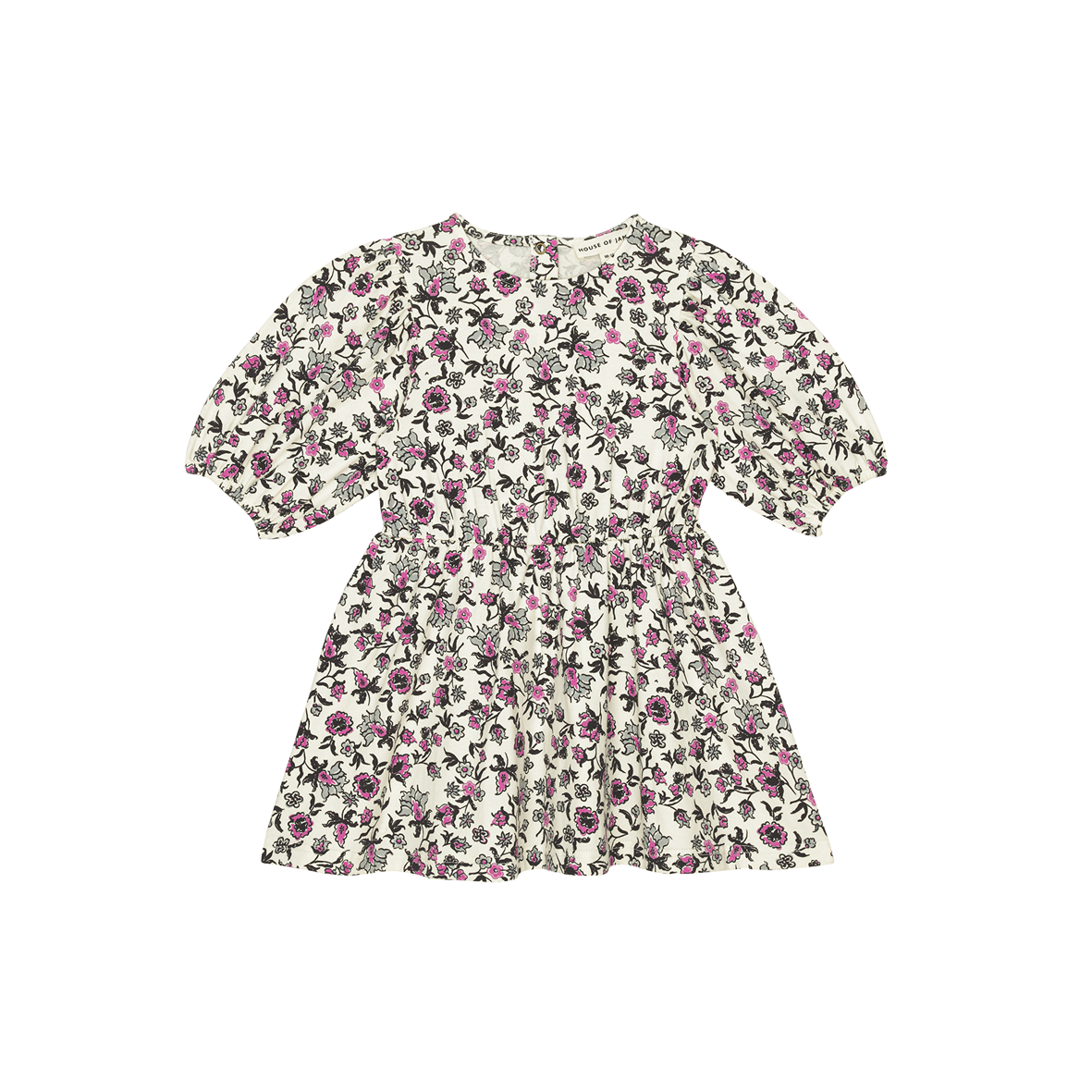 Balloon Dress (SS) Very Berry Flower