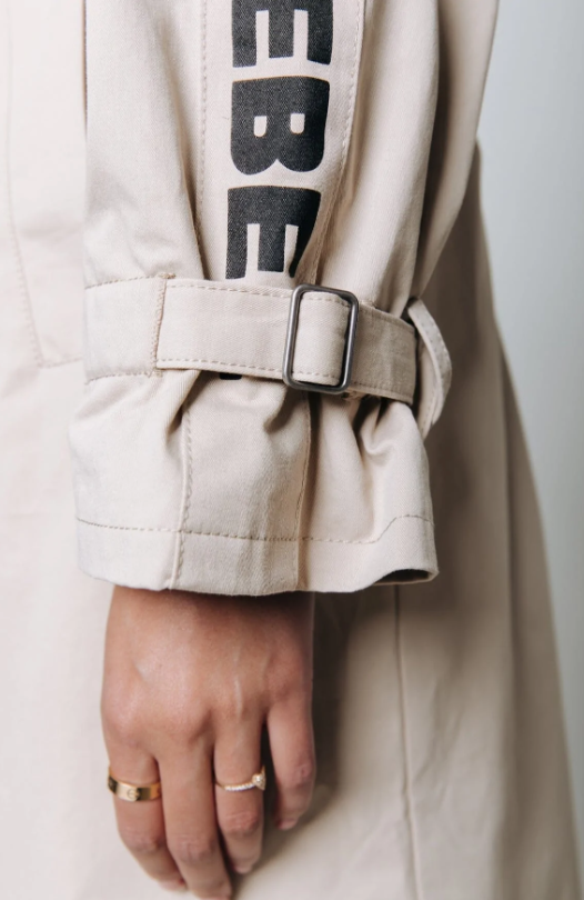 Kaia Oversized Trenchcoat Light Sand