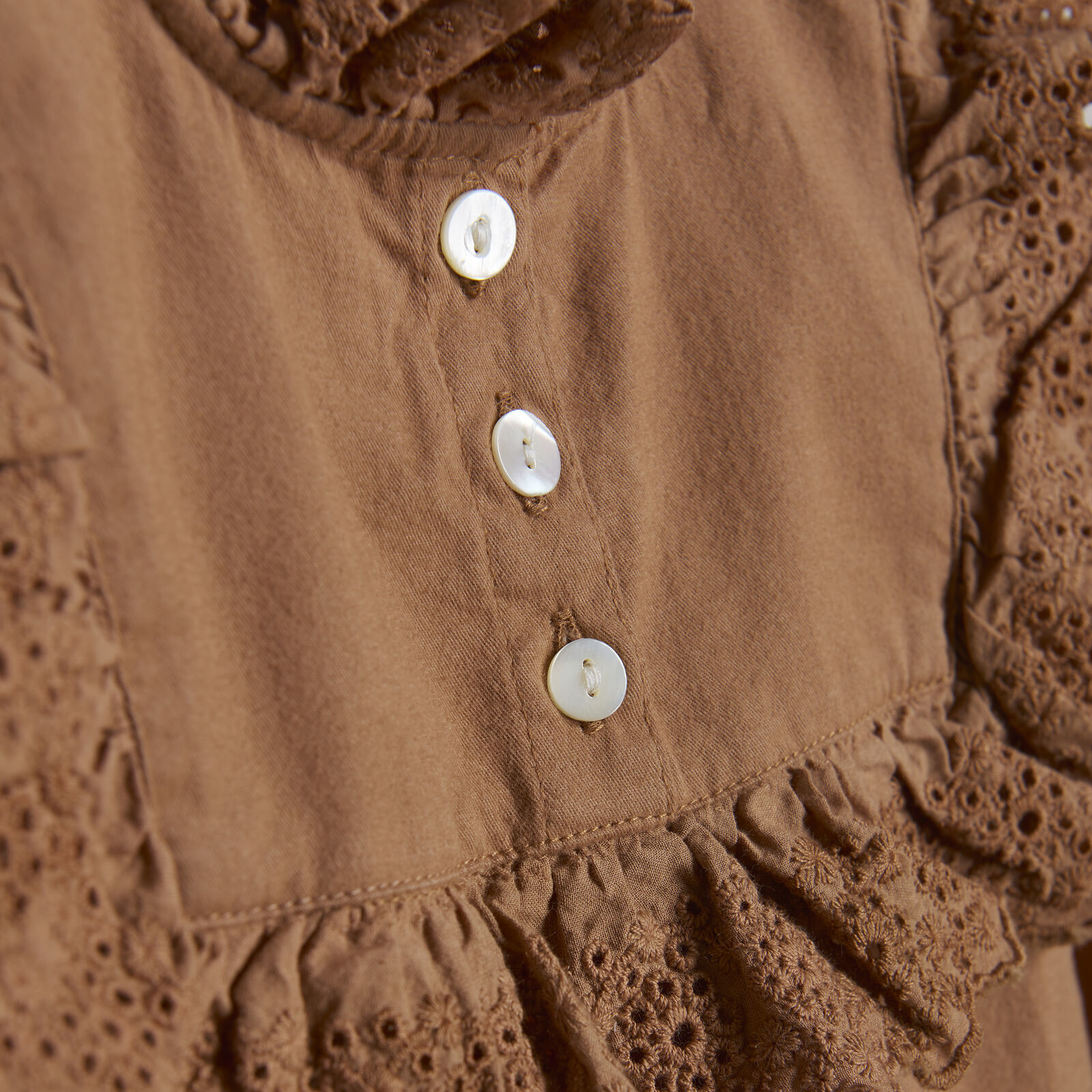 Blouse LS Woven Lion