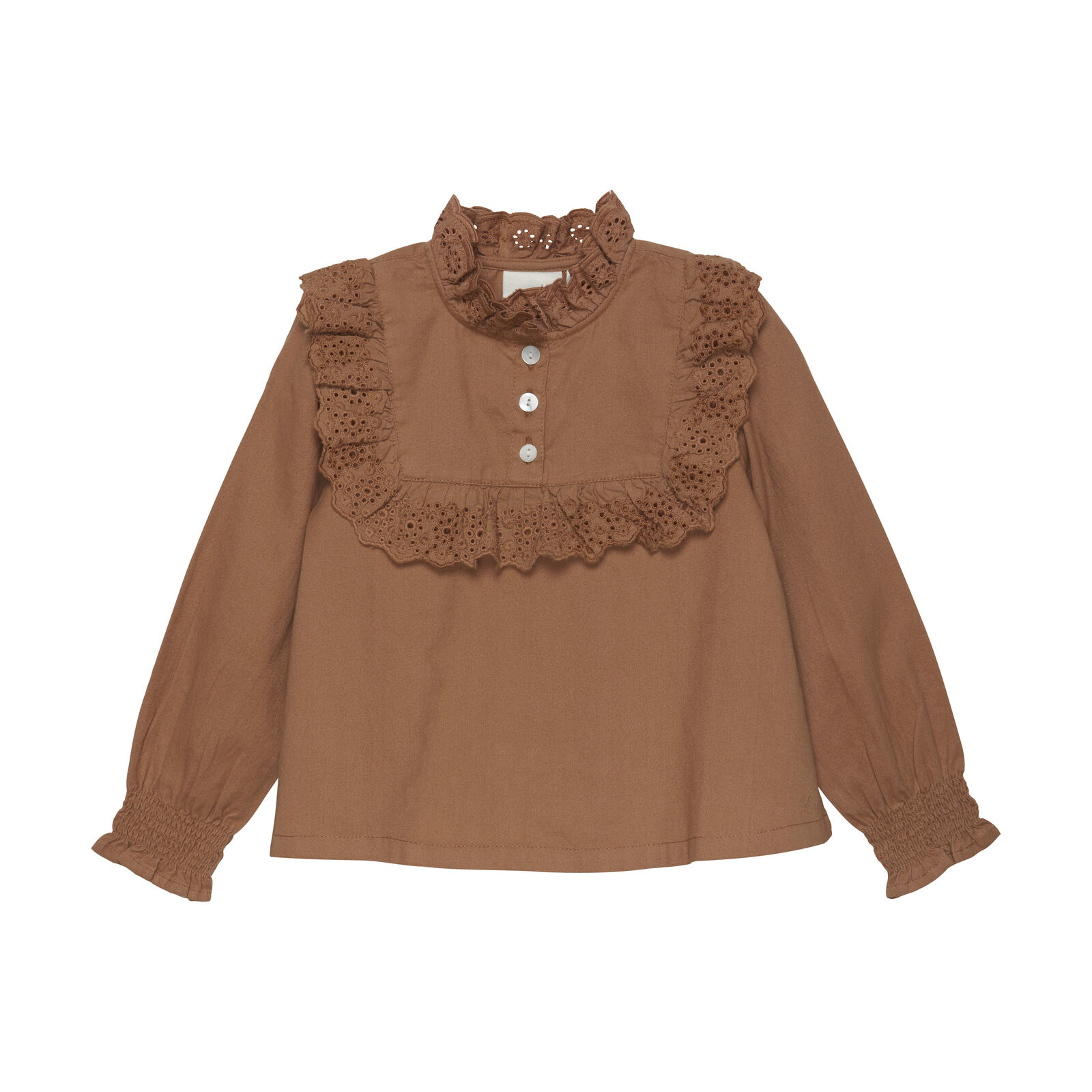 Blouse LS Woven Lion