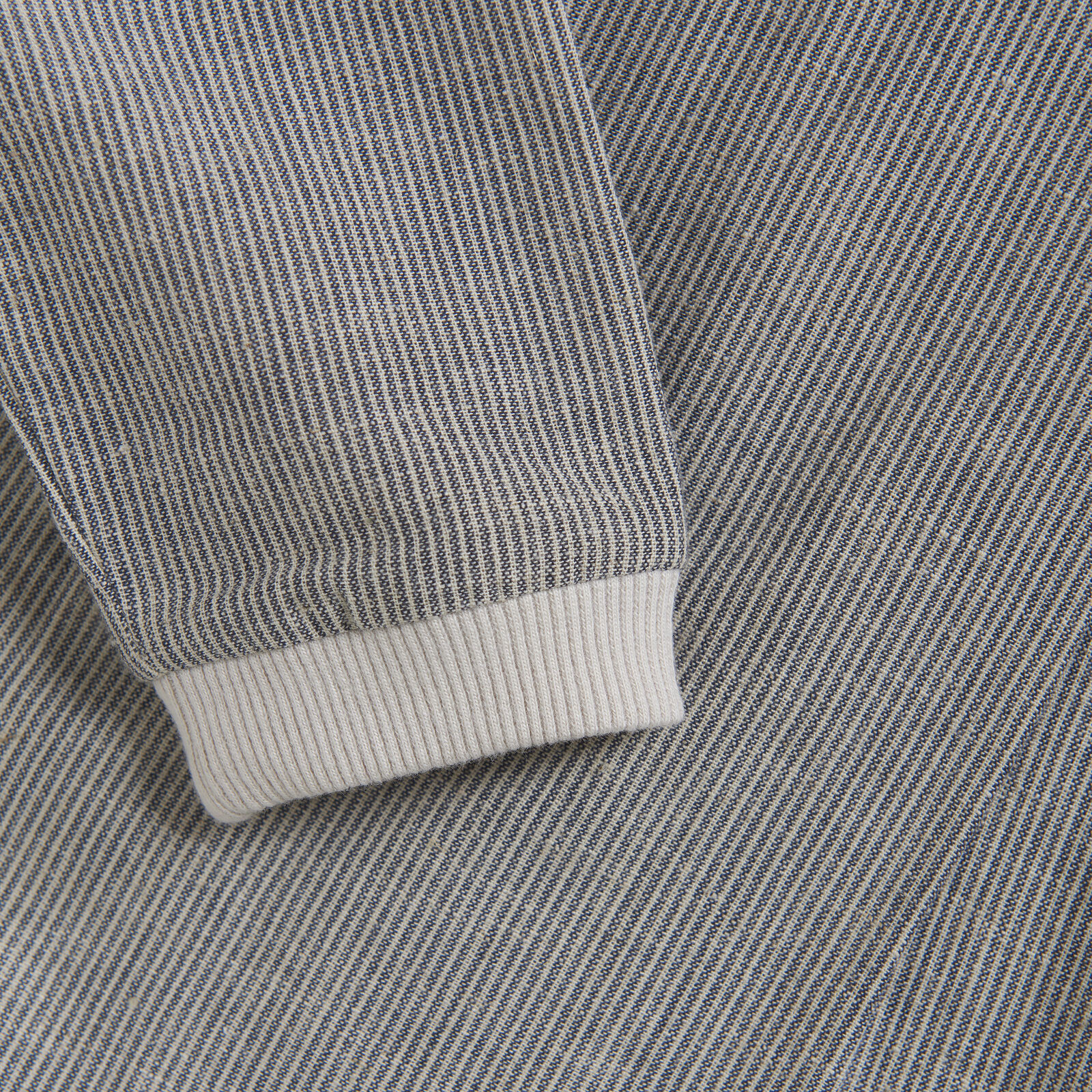Shirt LS Woven Stripe India ink