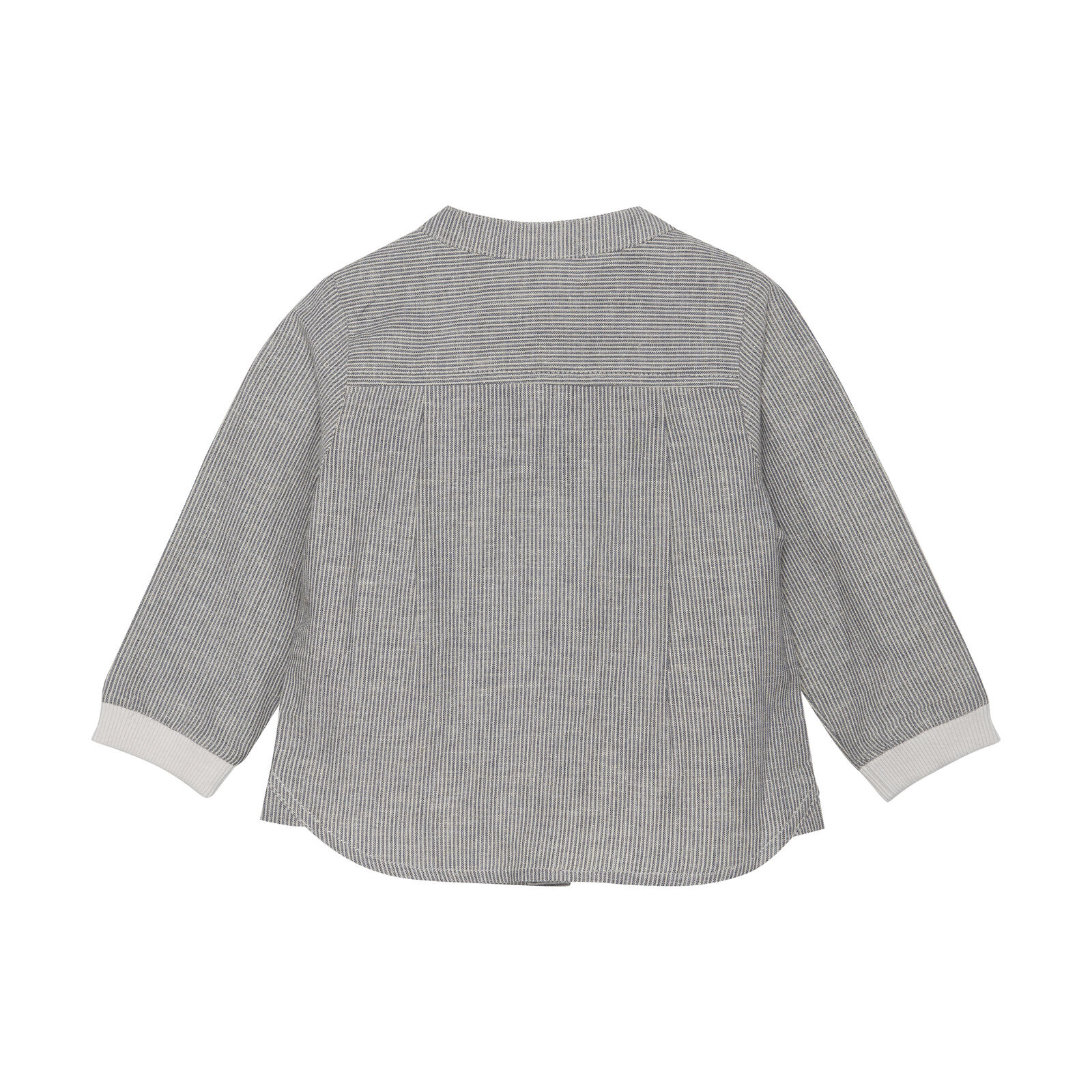 Shirt LS Woven Stripe India ink