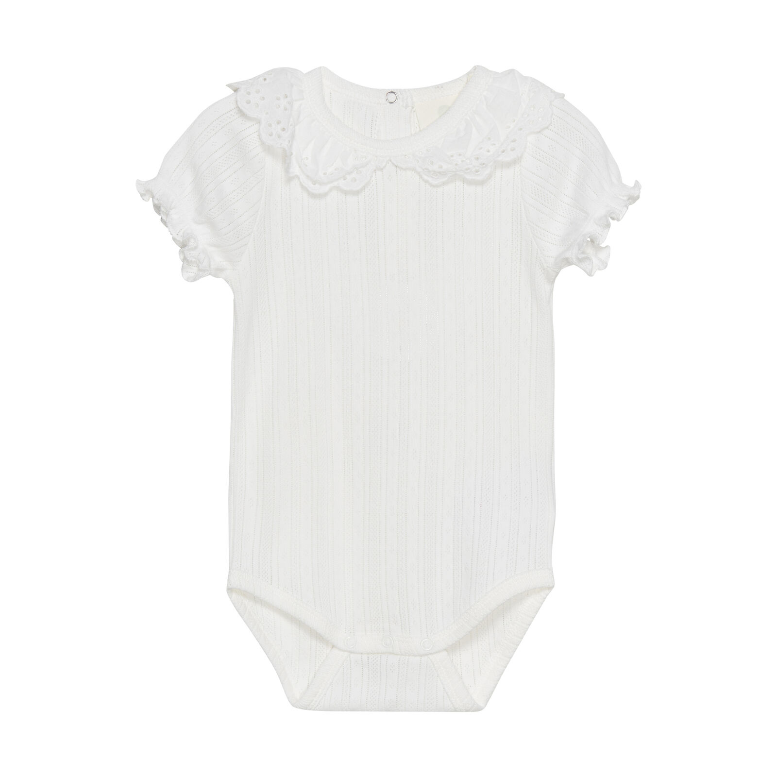 Body SS Pointelle Egret