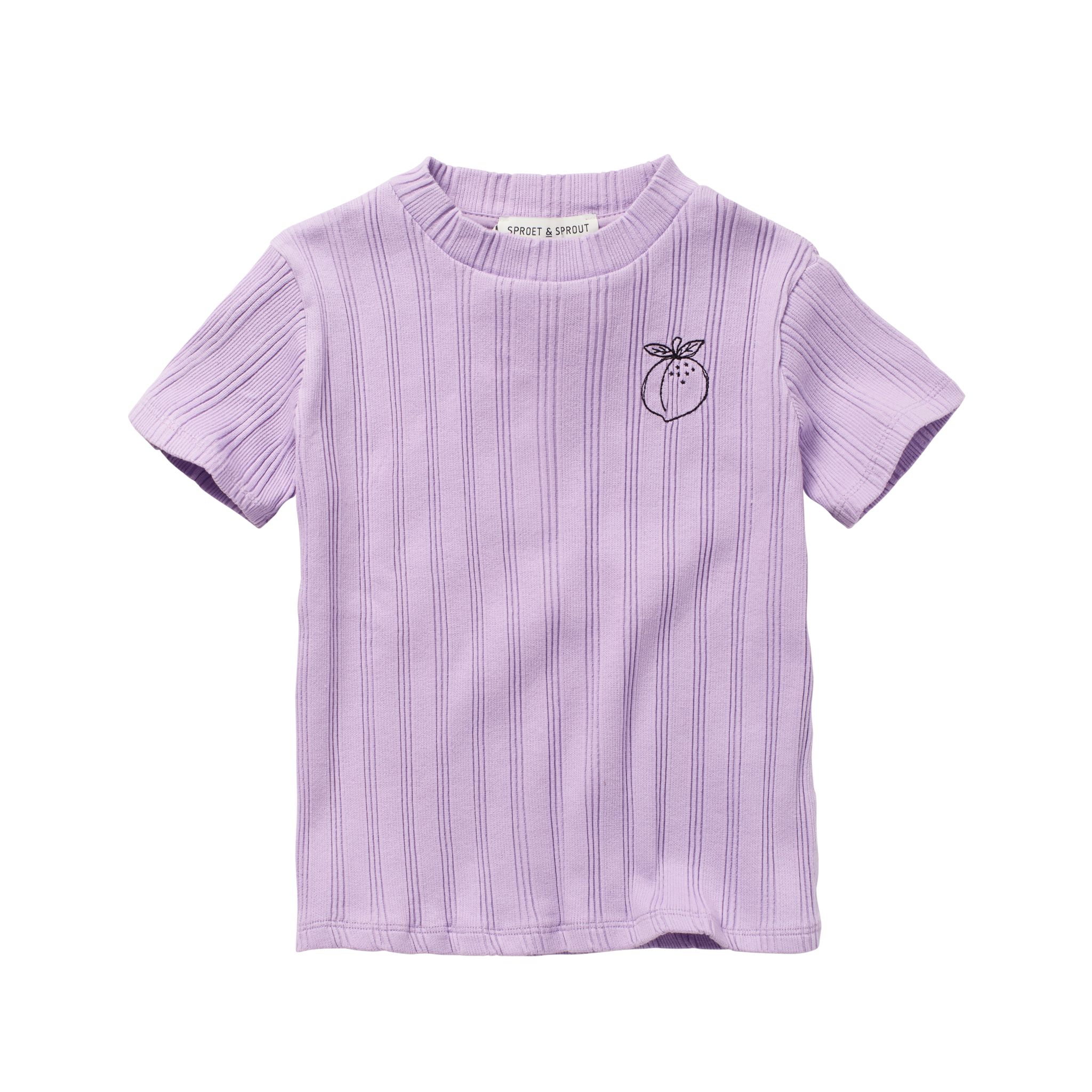 Turtleneck T-shirt tutti frutti