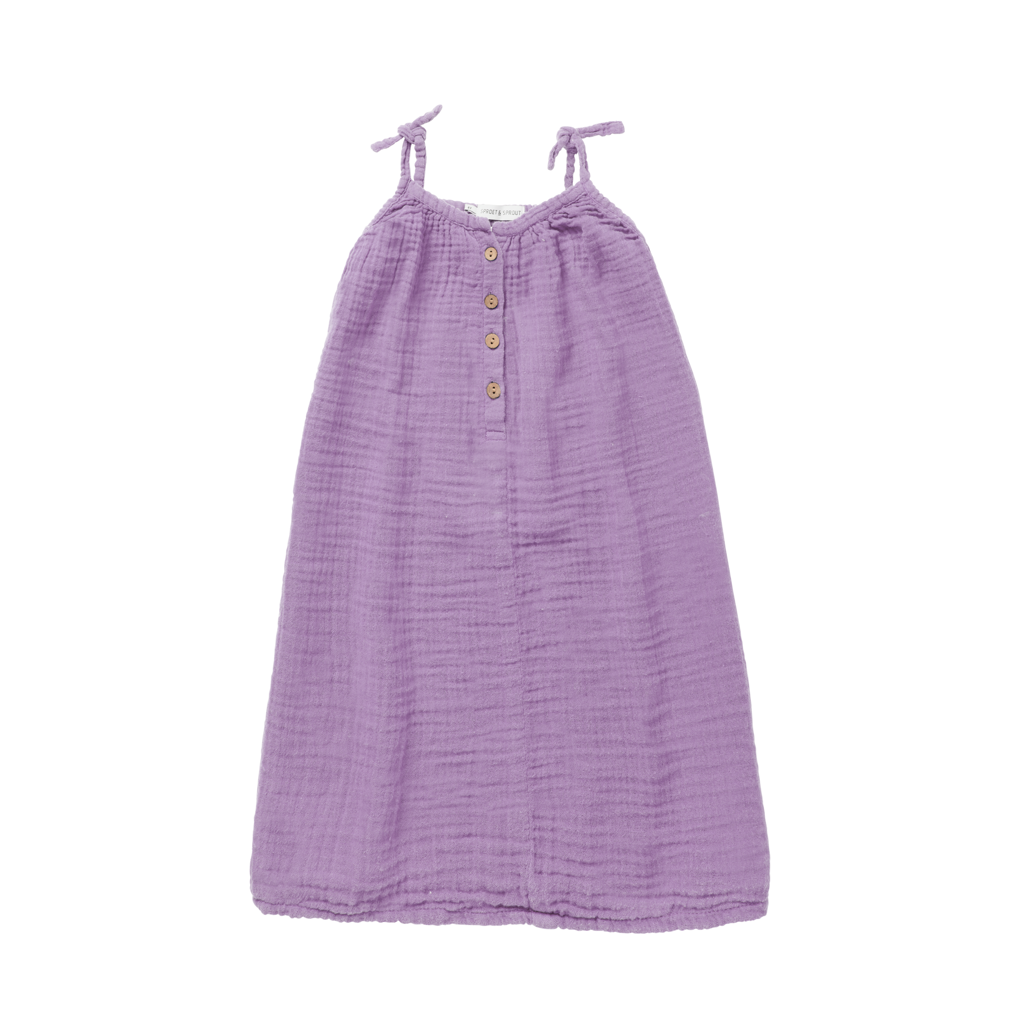 Woven loose dress lilac breeze