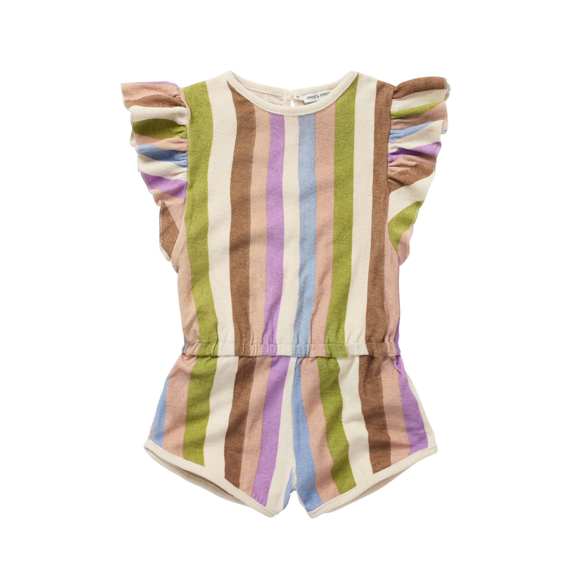 Jumpsuit stripe print