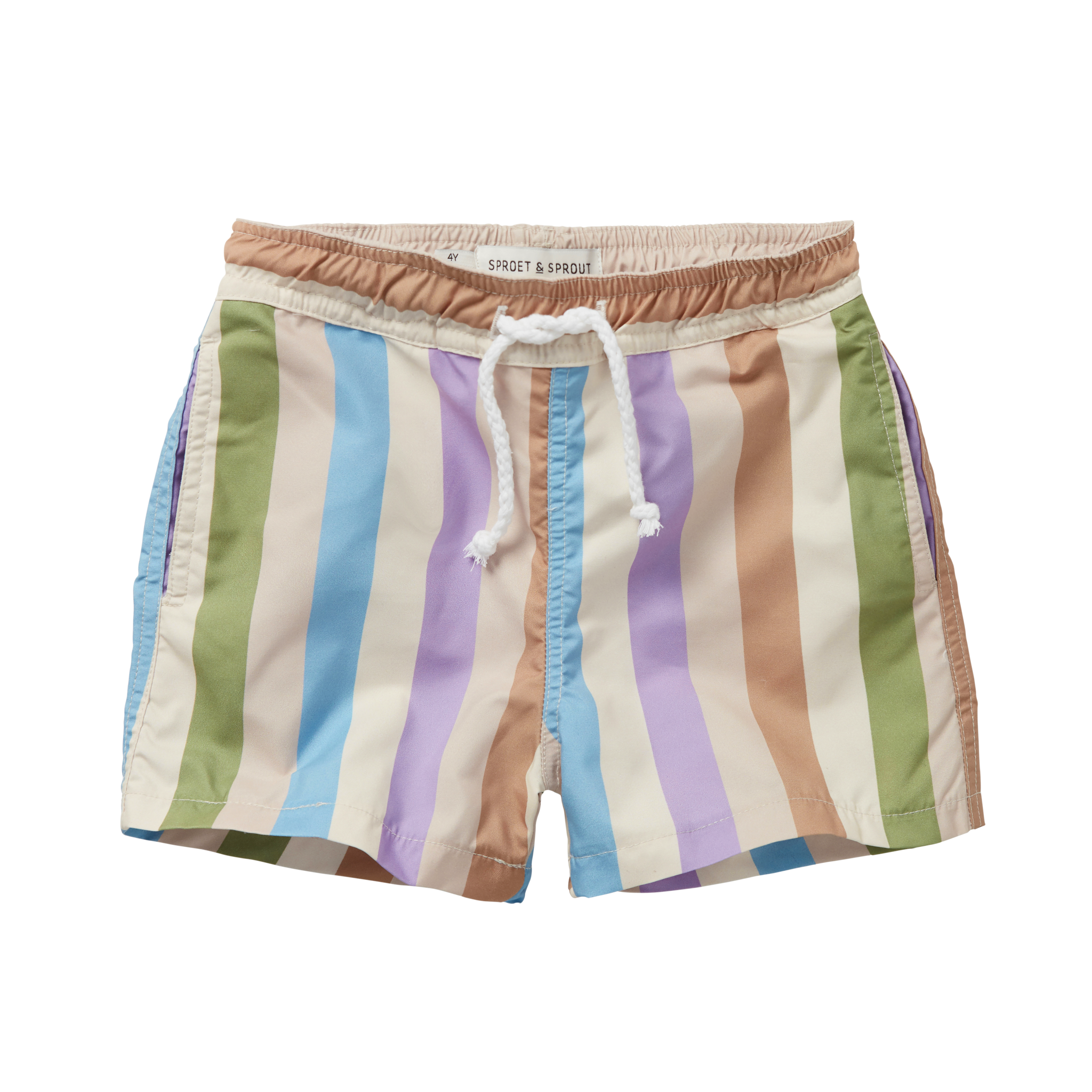Swim shorts block stripe