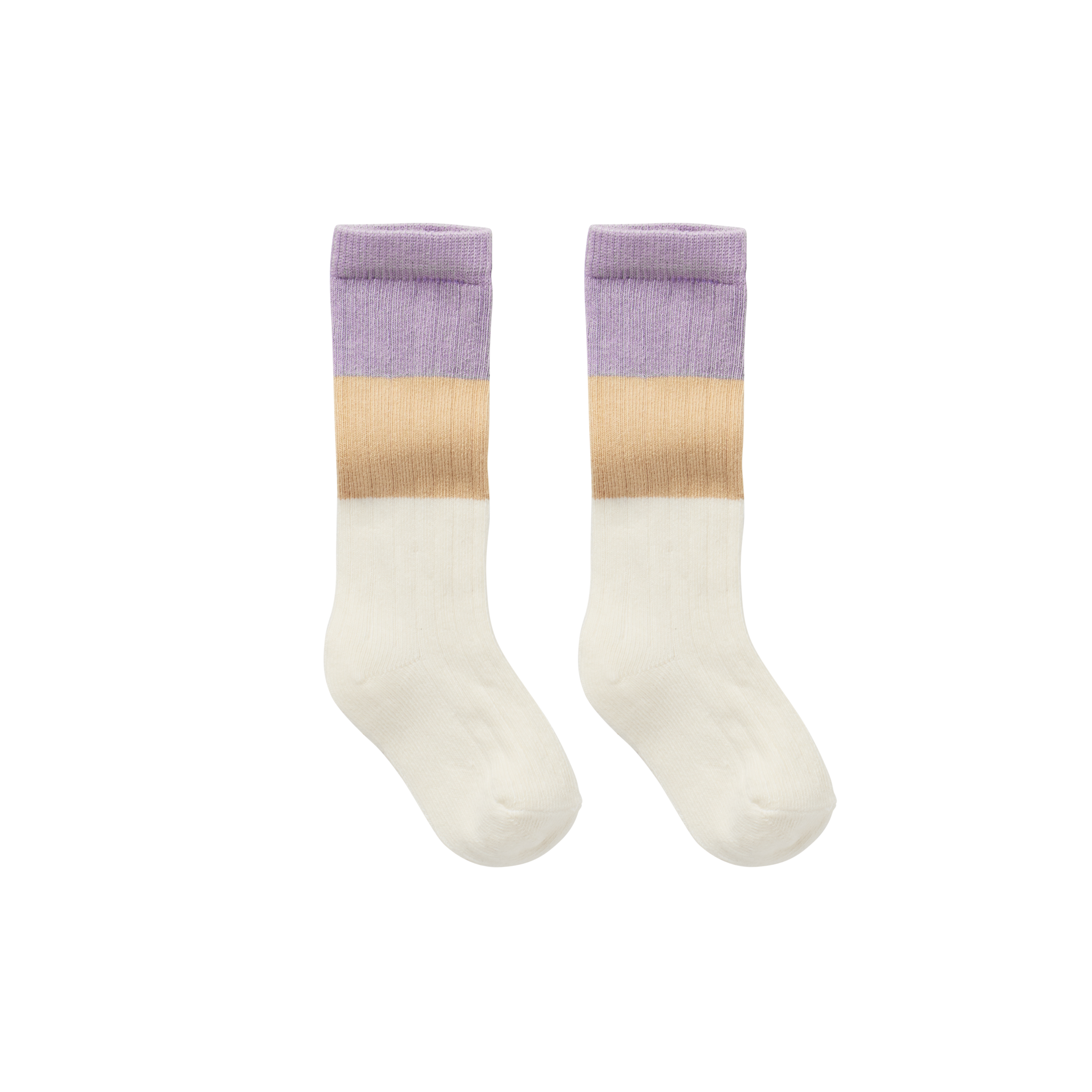Socks colourblock lilac breeze