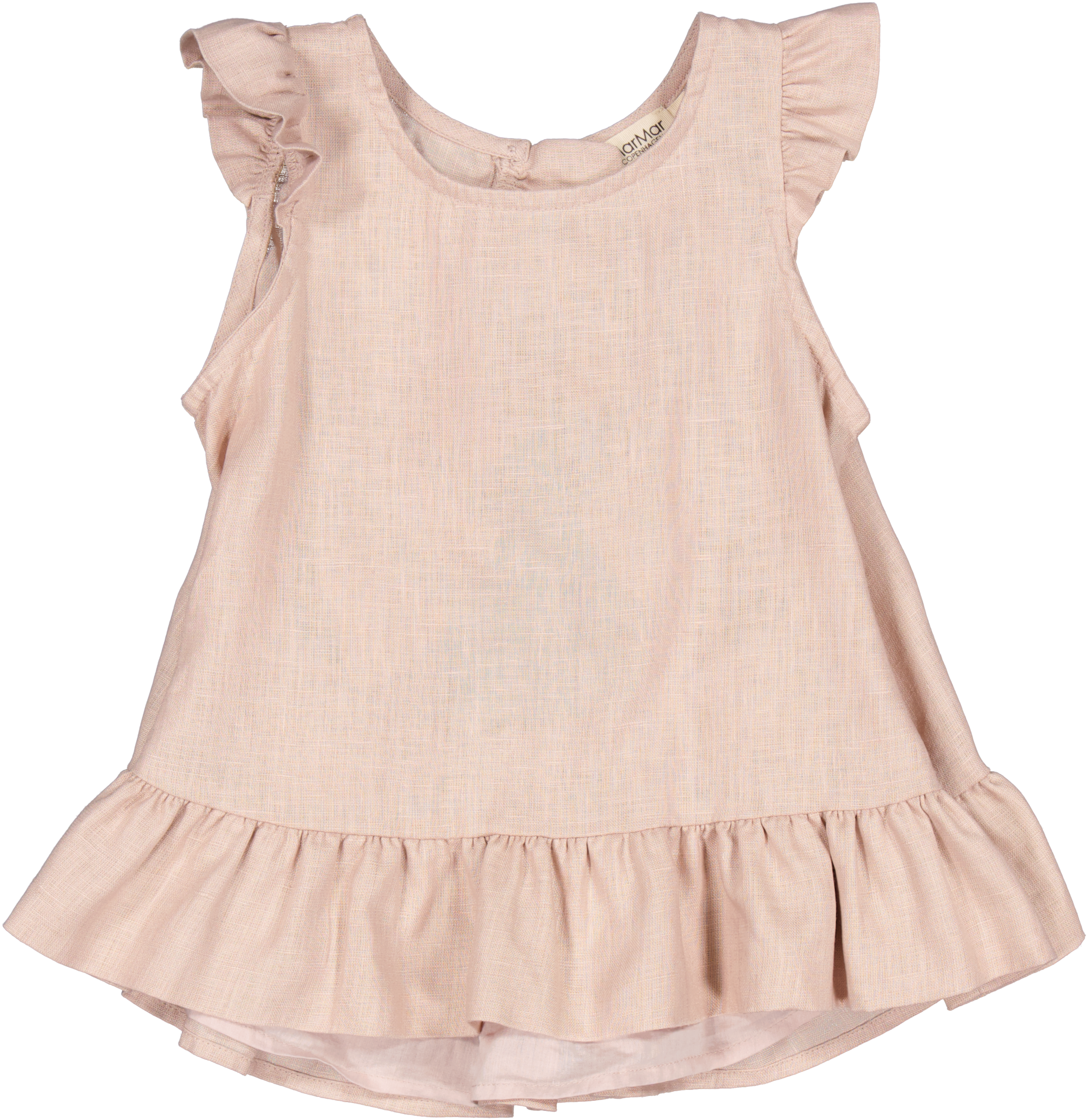 Faded Rose Tawny Linen
