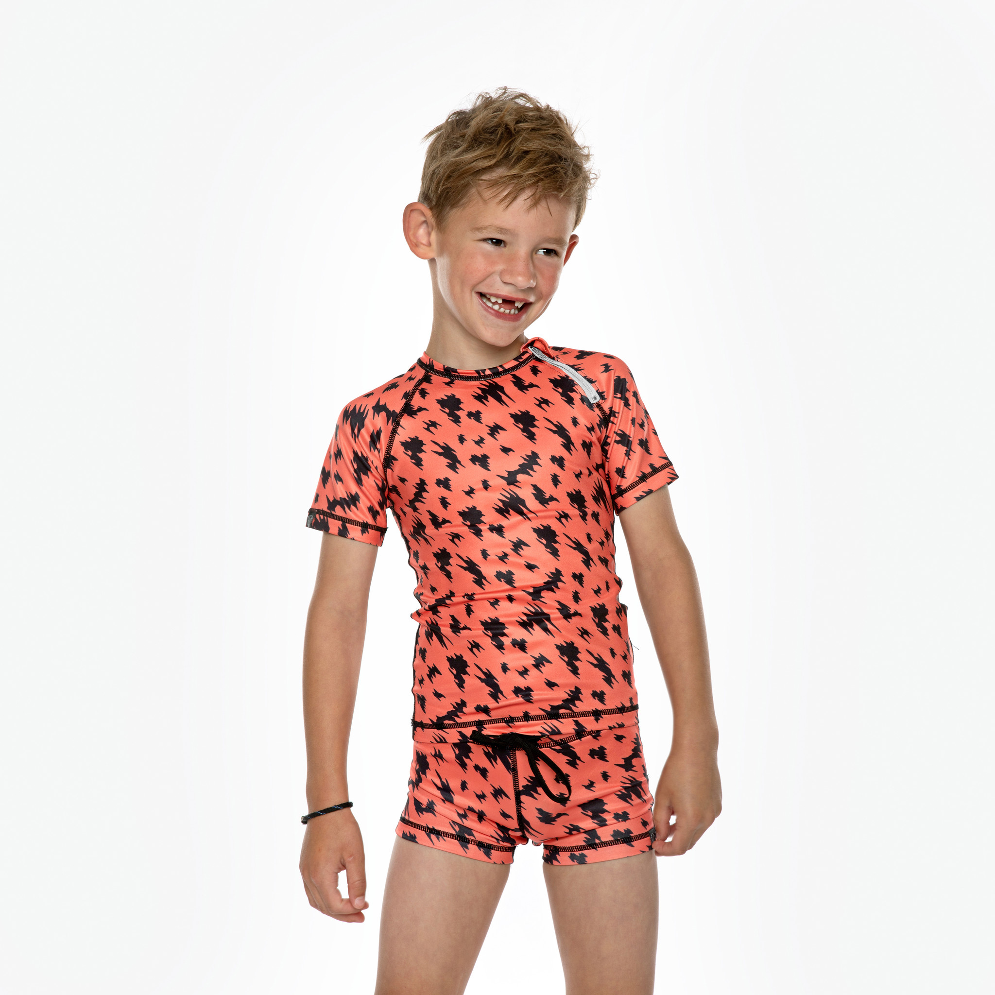 Red Electric Tee Coral