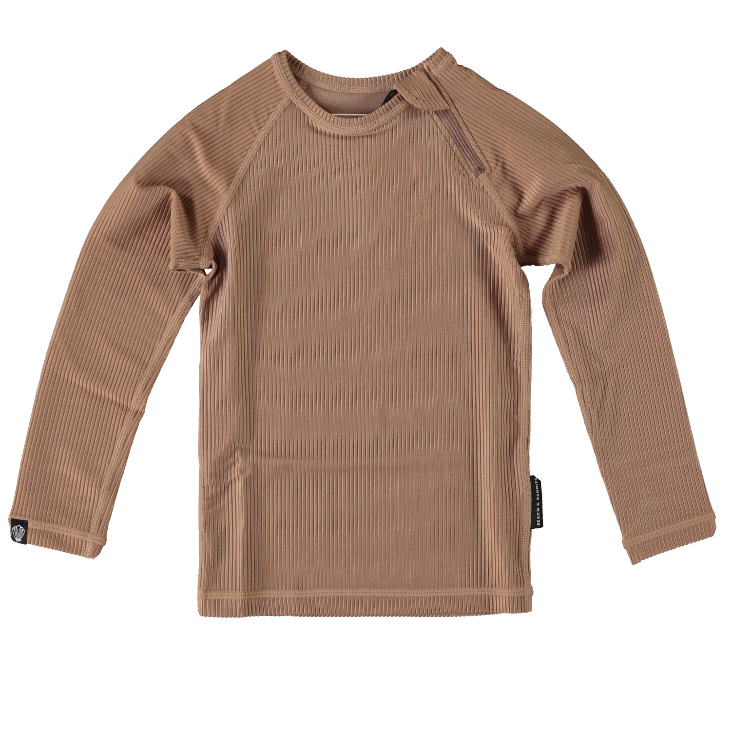Chocolate Malt Ribbed LS Tee Chocolate Malt