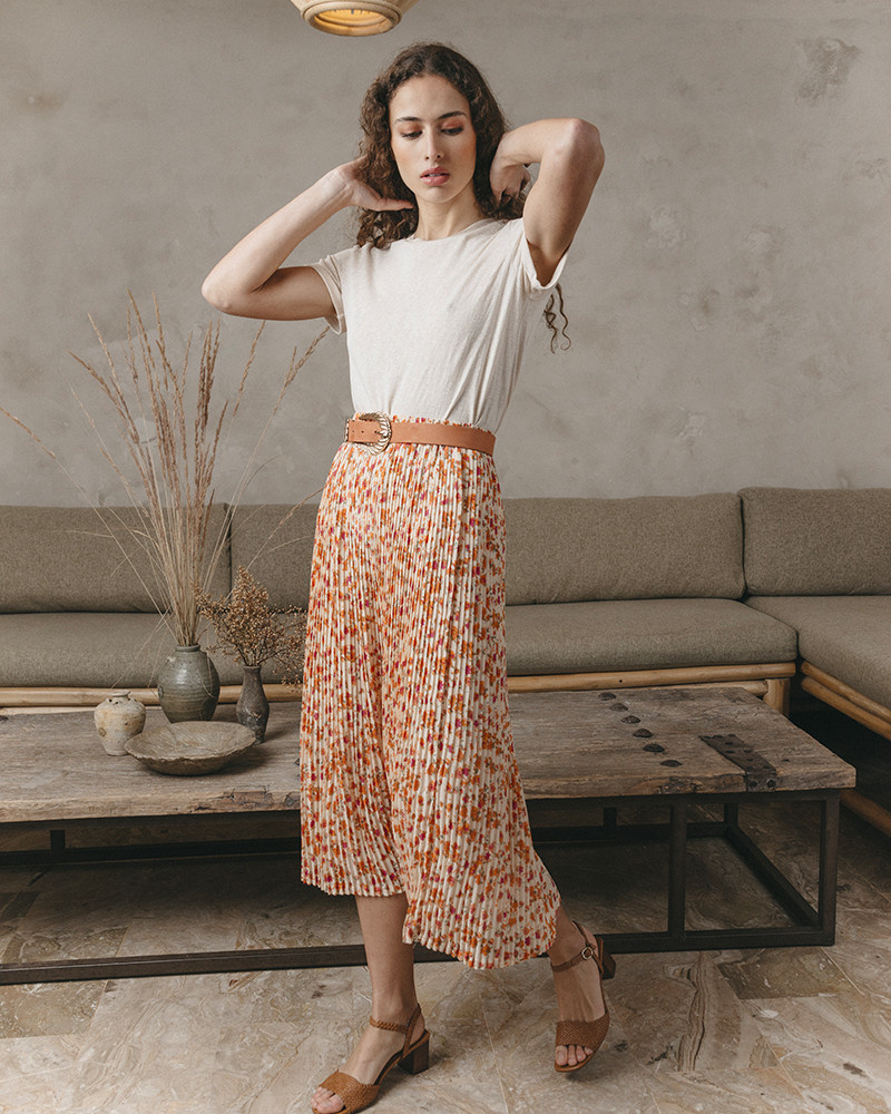 Joyce Jupe Beige