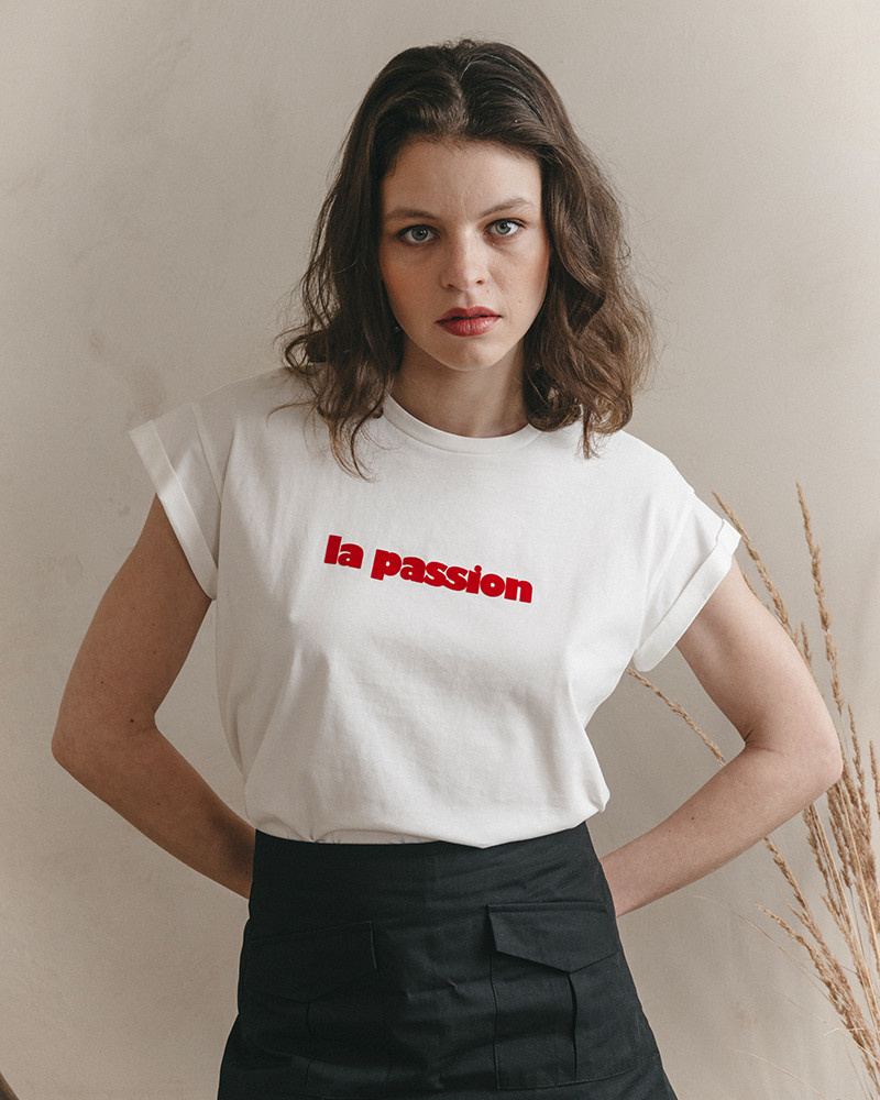 Jeanne T-shirt rouge