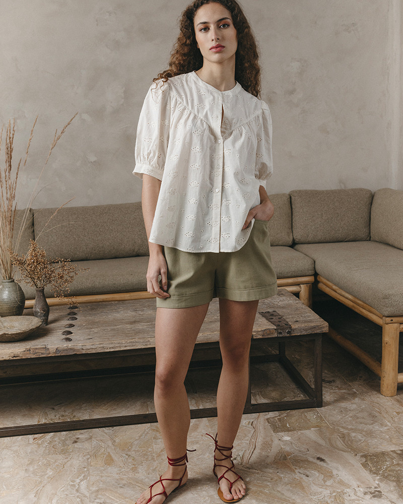 Jade Blouse Beige