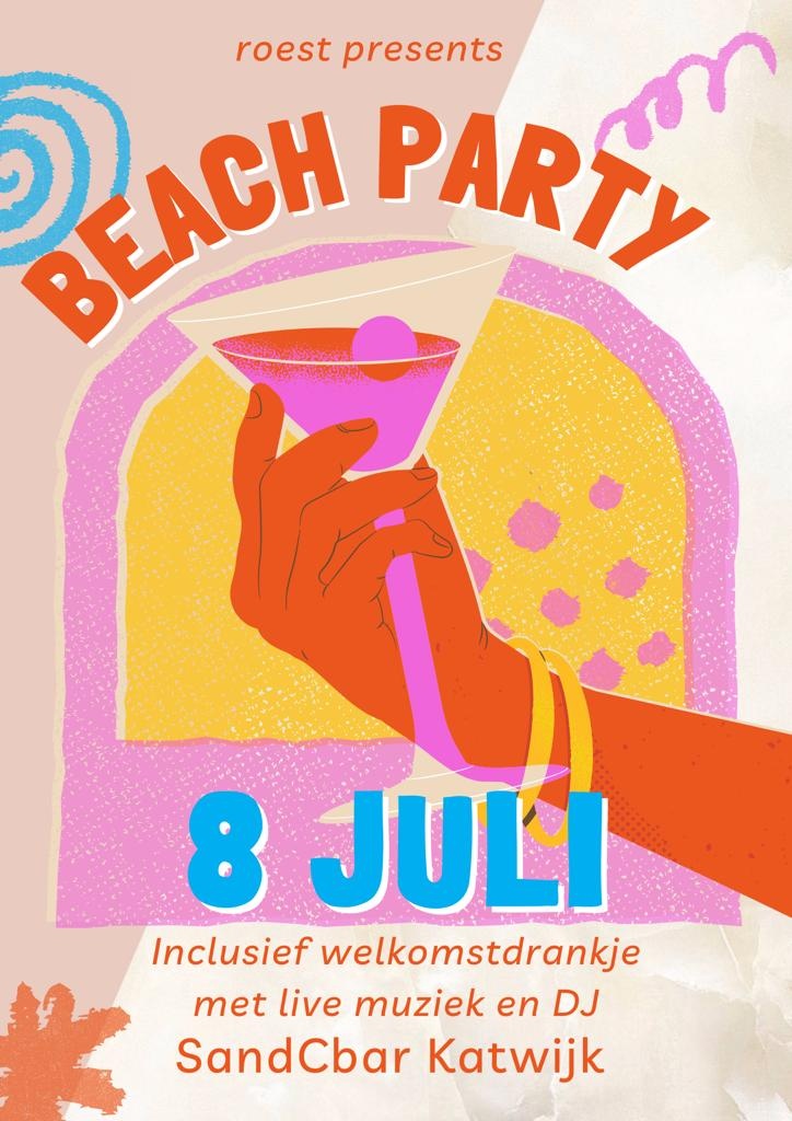 TICKET BEACH PARTY ROEST 5 JAAR