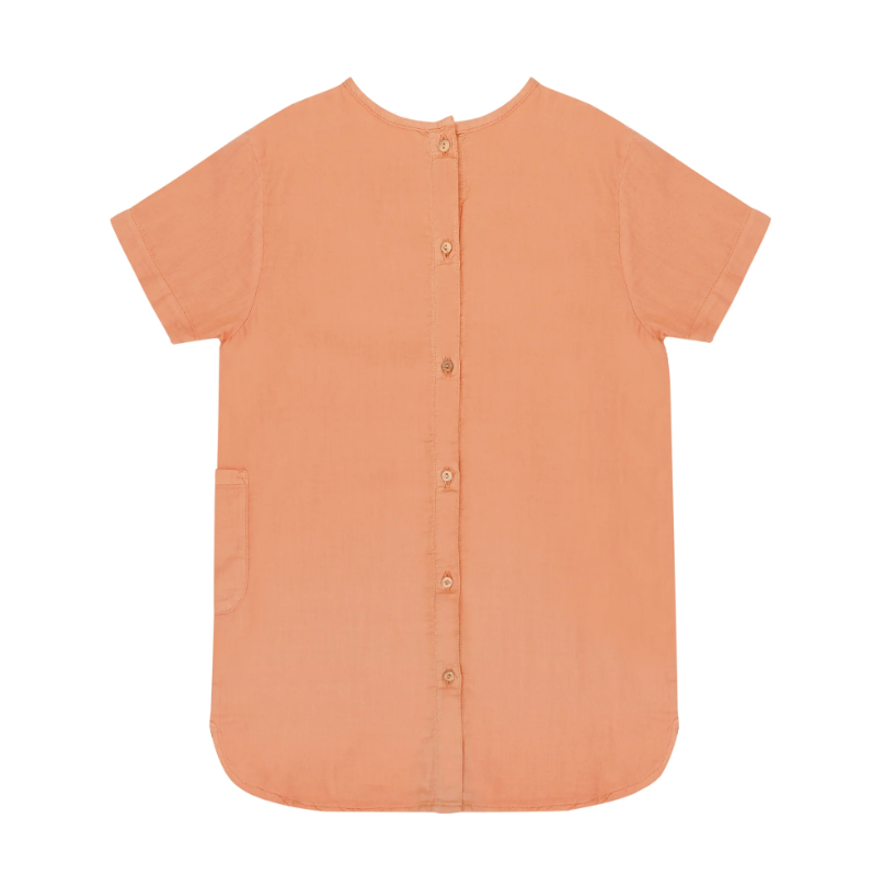 Poppy dress Sunset orange