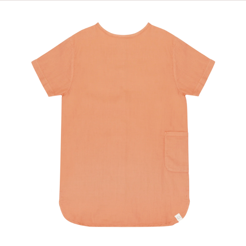 Poppy dress Sunset orange