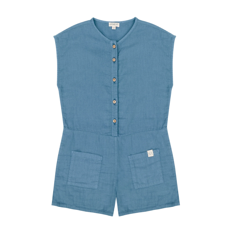 Clover playsuit Ocean Blue
