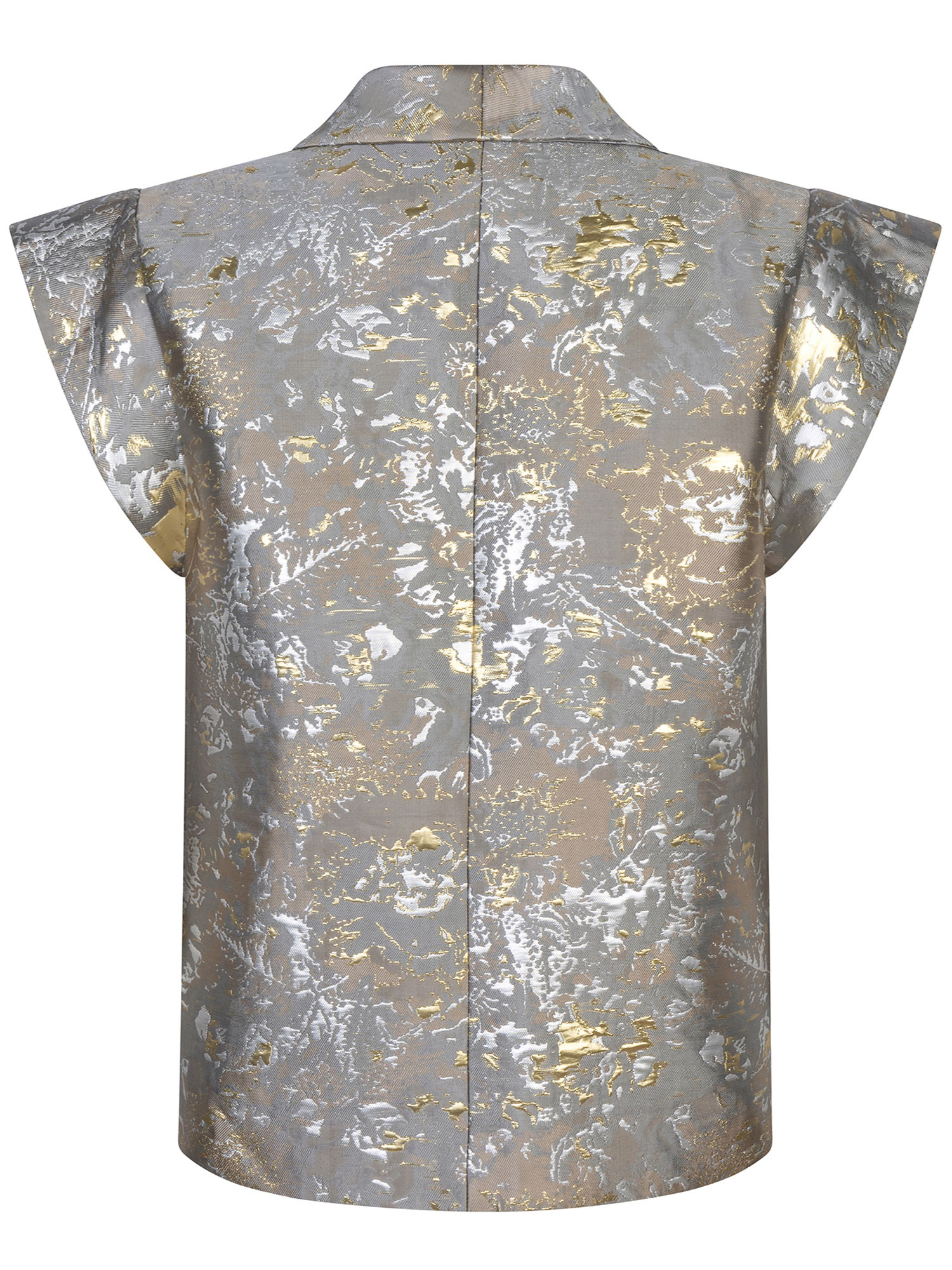 Gilet Silver Gold/grey