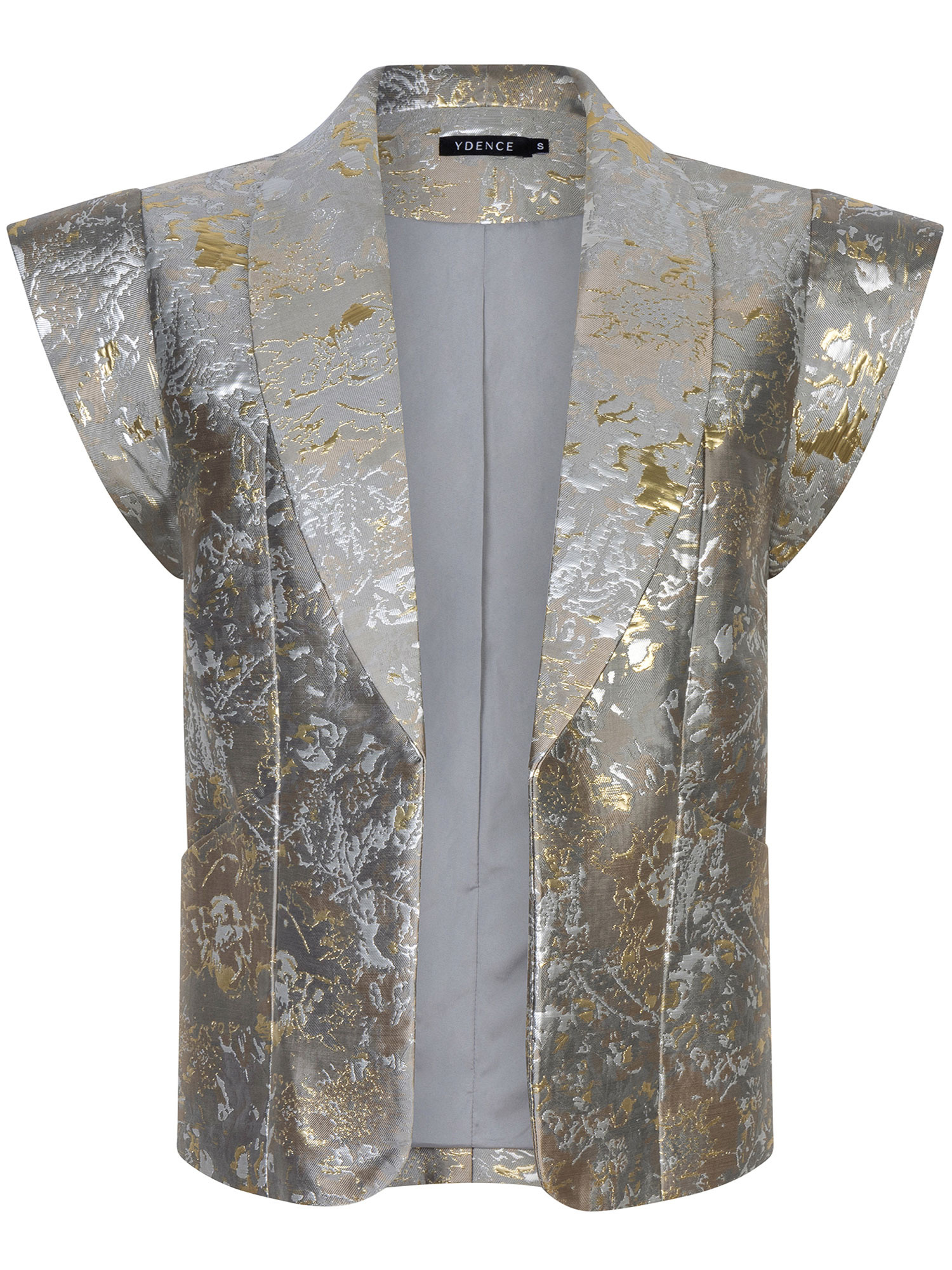 Gilet Silver Gold/grey