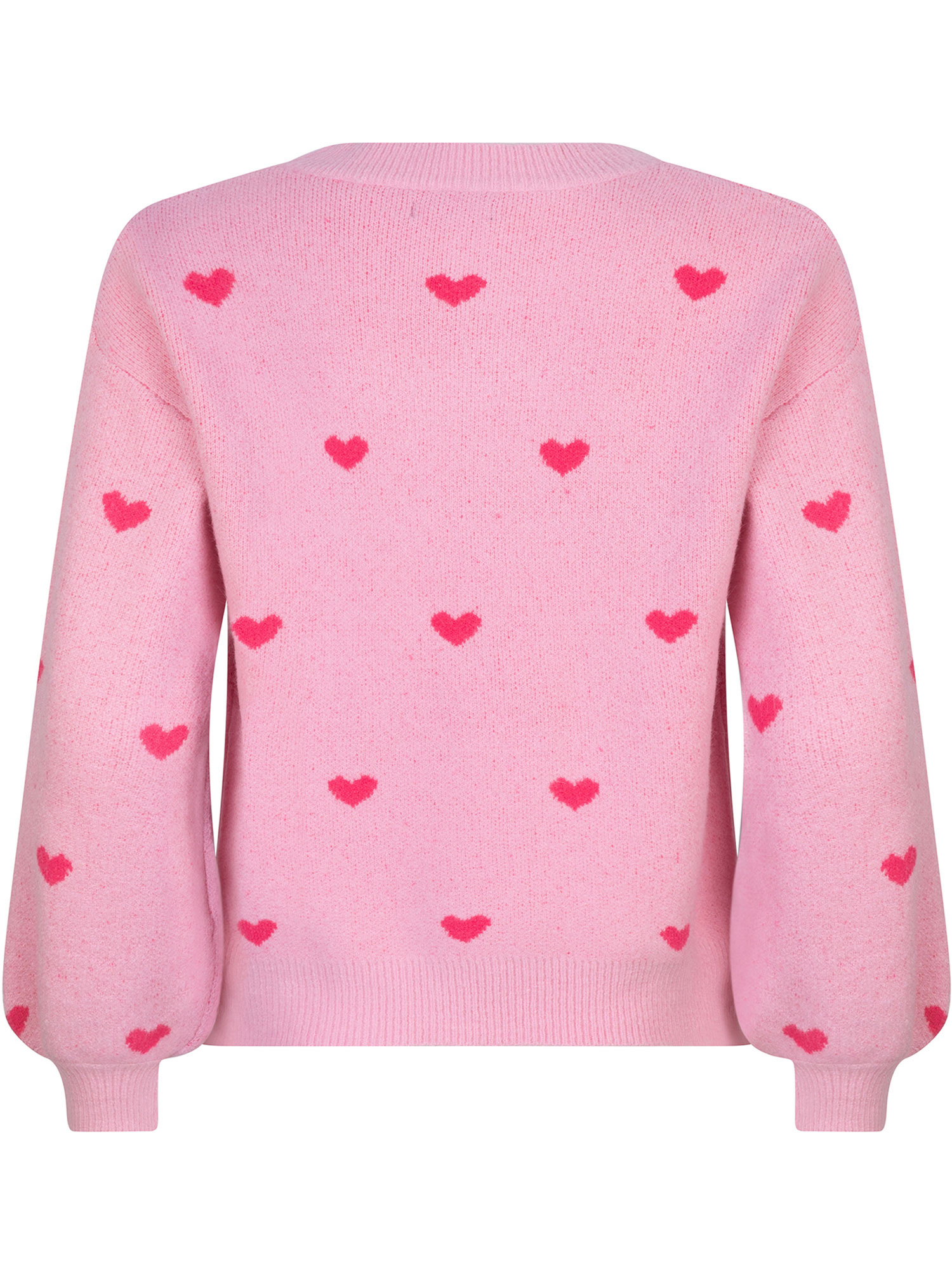 Knitted Sweater Luv Soft pink/fuchsia