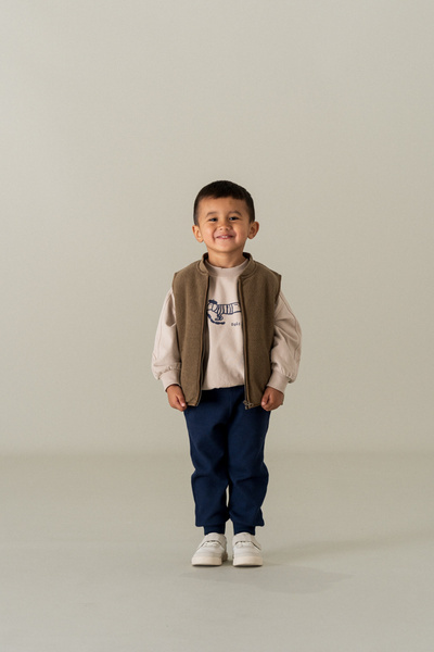 Fleece Bodywarmer Mushroom