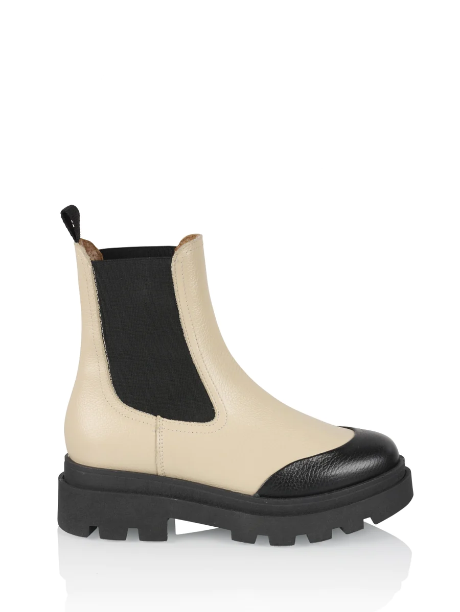 Boots Praag Beige/Black