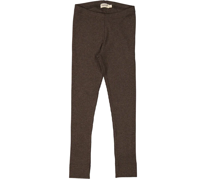 Leg Modal Melange Deep Choco mel.