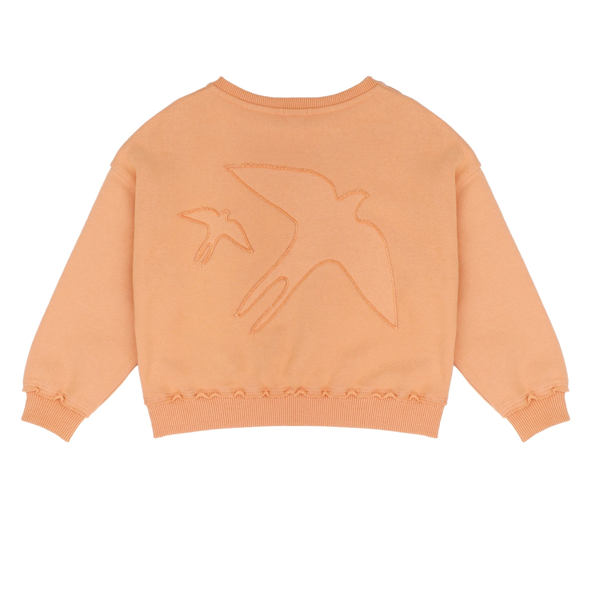 Lucky bird sweater Marmelade orange