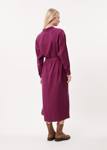 Robe Adenisse Aubergine
