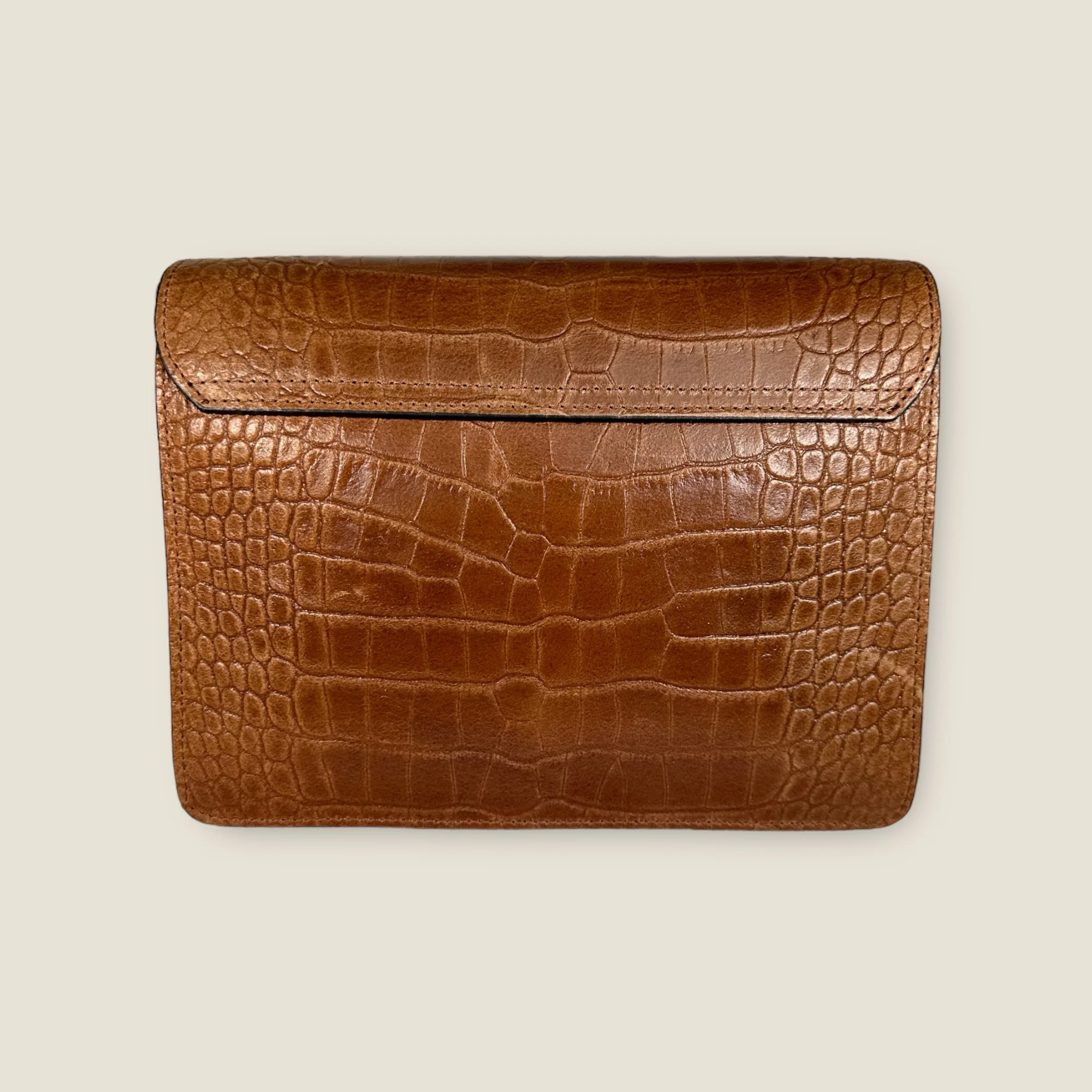 Beau bag brown croco