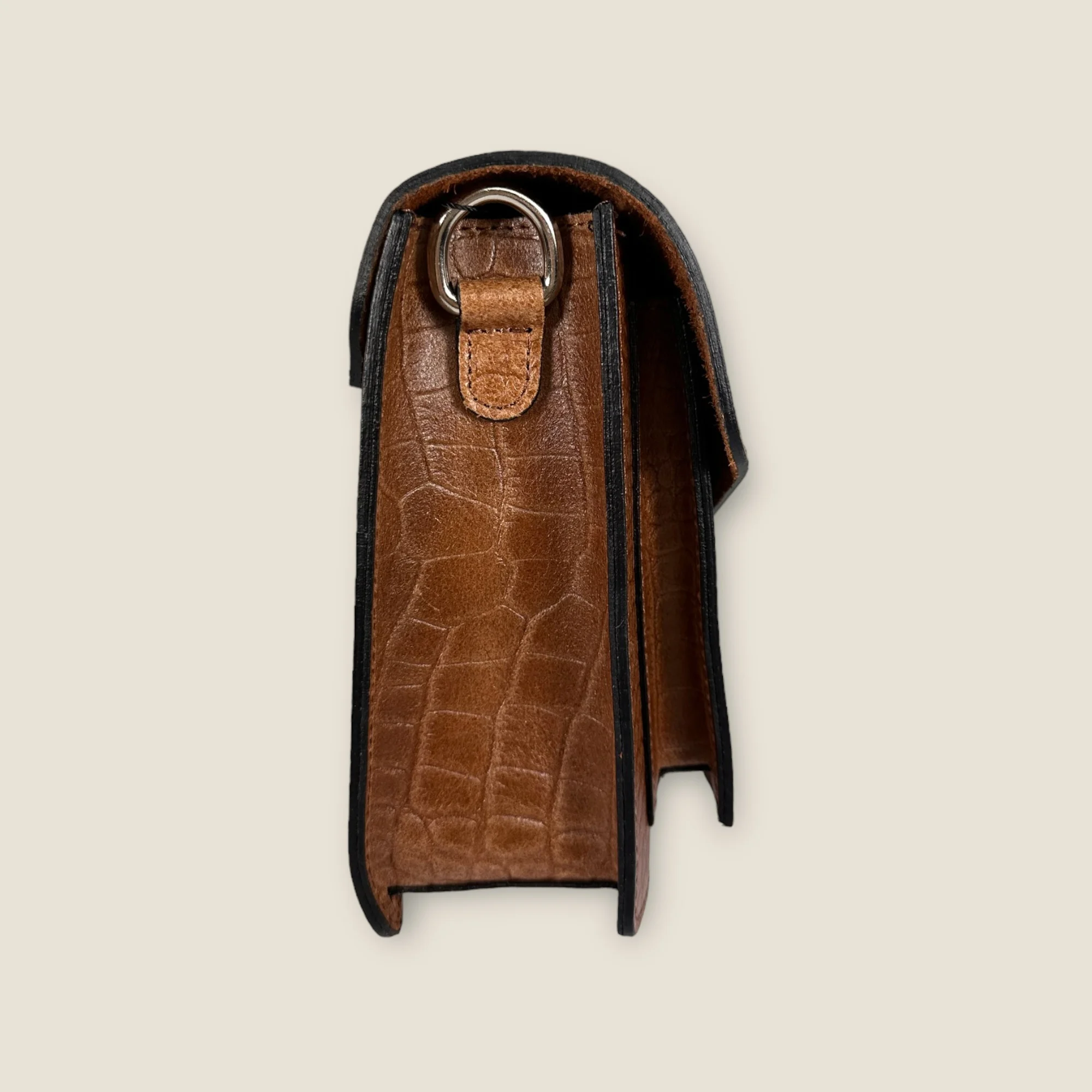 Beau bag brown croco